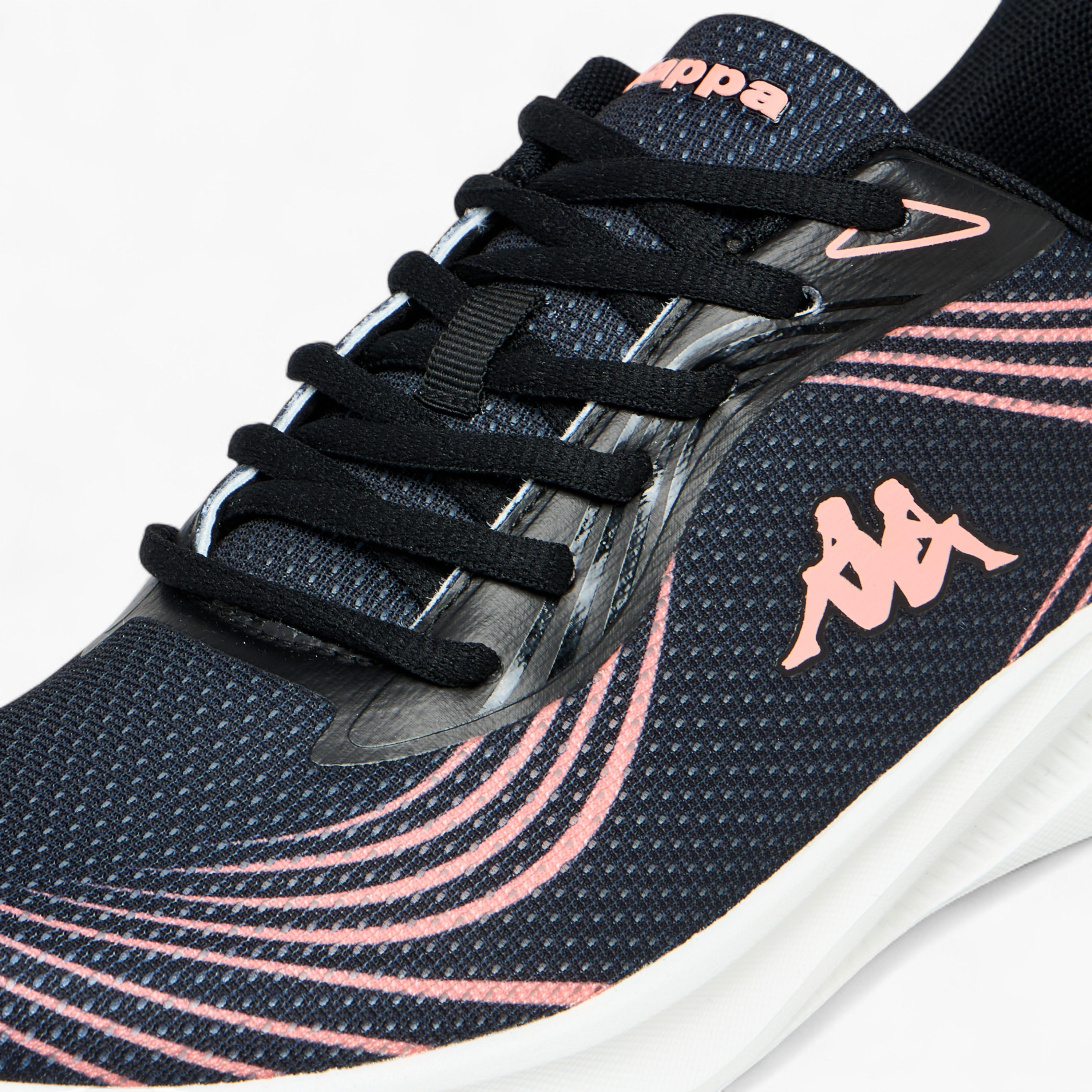 Kappa Women's Logo Print Lace-Up Sports Shoes-women-shoes-sneakers-image-4