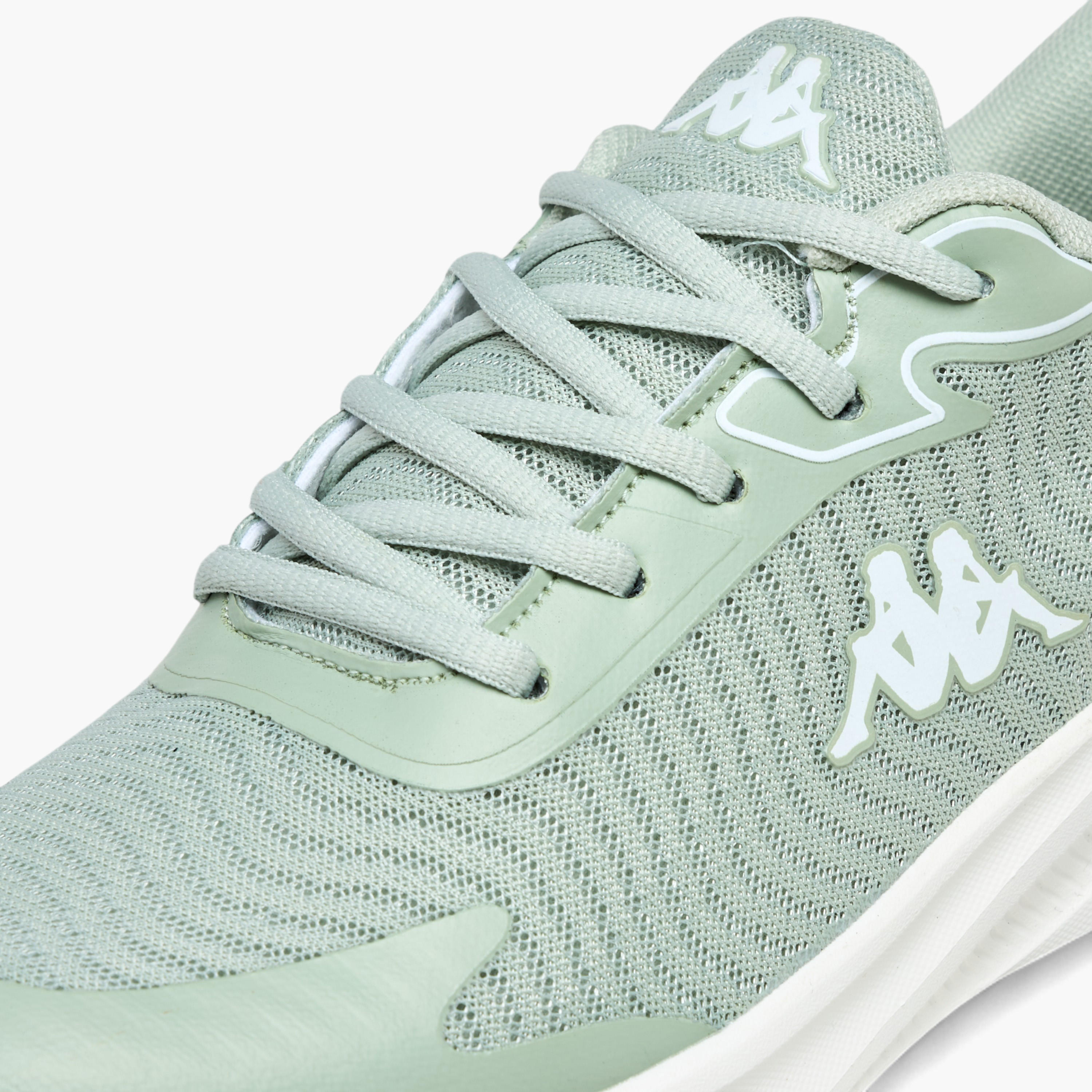 Kappa Women's Logo Accent Lace-Up Sports Shoes with Pull Tab-women-shoes-sneakers-image-4