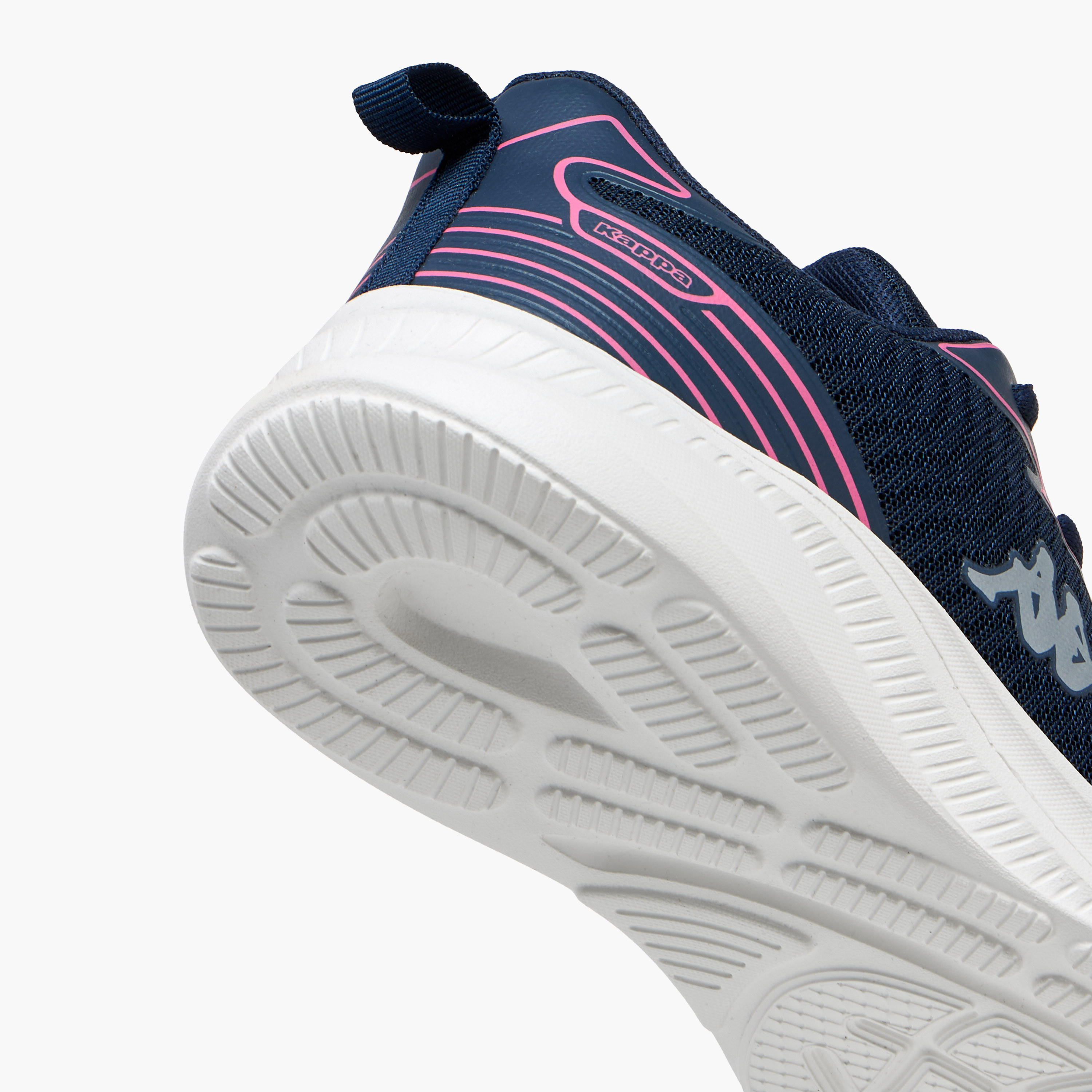 Kappa Women's Logo Accent Lace-Up Sports Shoes with Pull Tab-sports-women-shoes-image-5