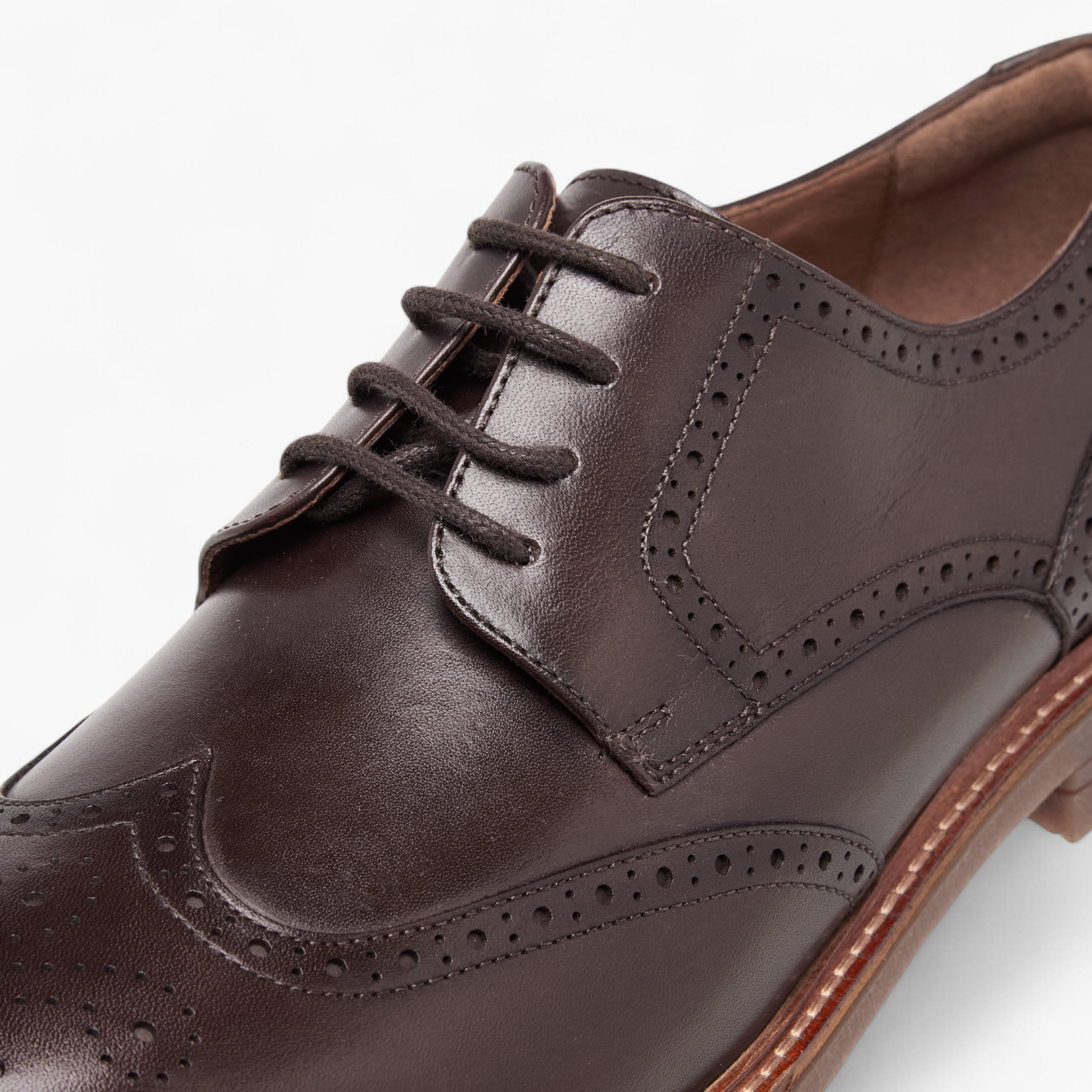 Duchini Men Lace-Up Leather Derby Shoes-men-shoes-formalshoes-image-4