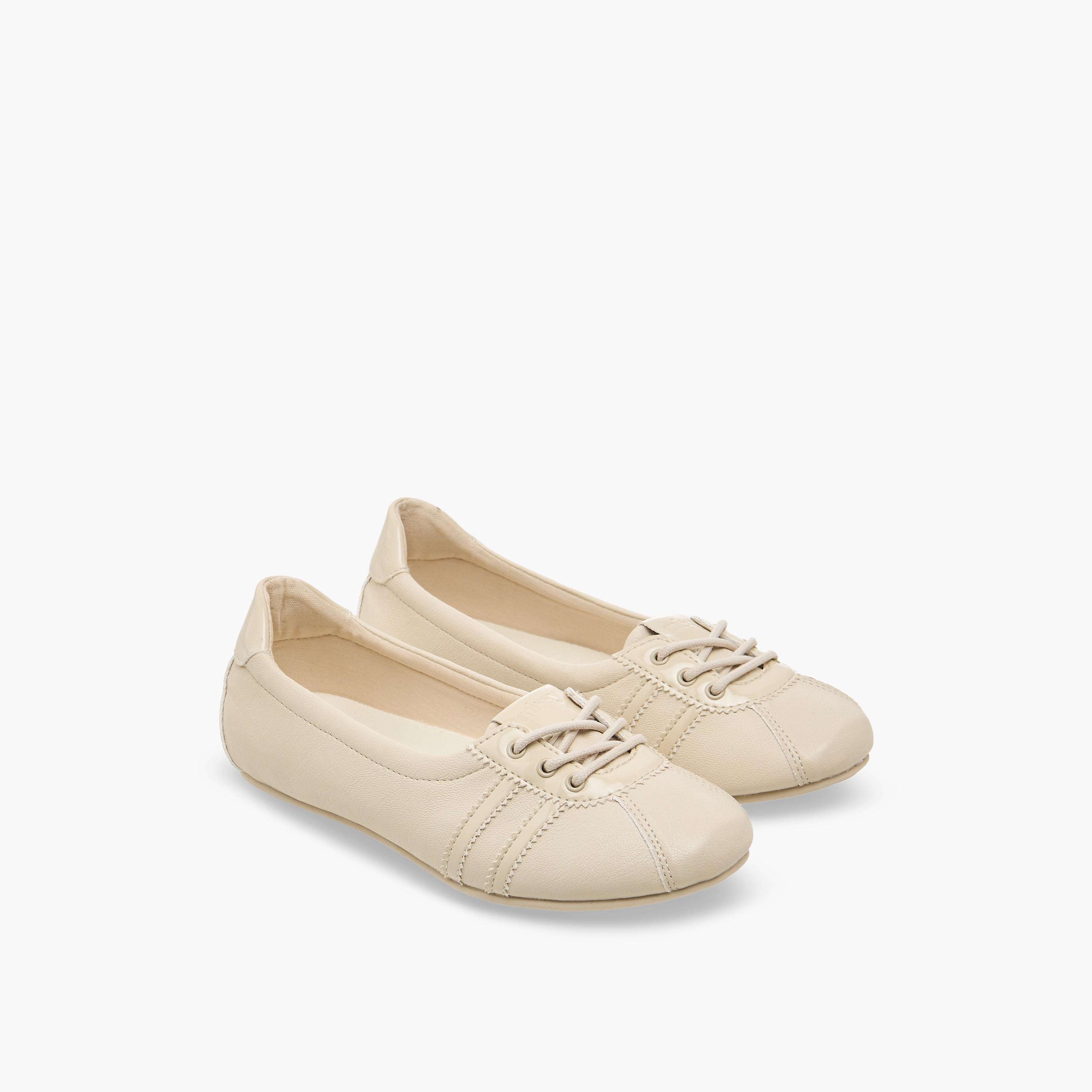 Missy Girls Slip-On Ballerina Shoes-women-shoes-flats-ballerinas-image-1