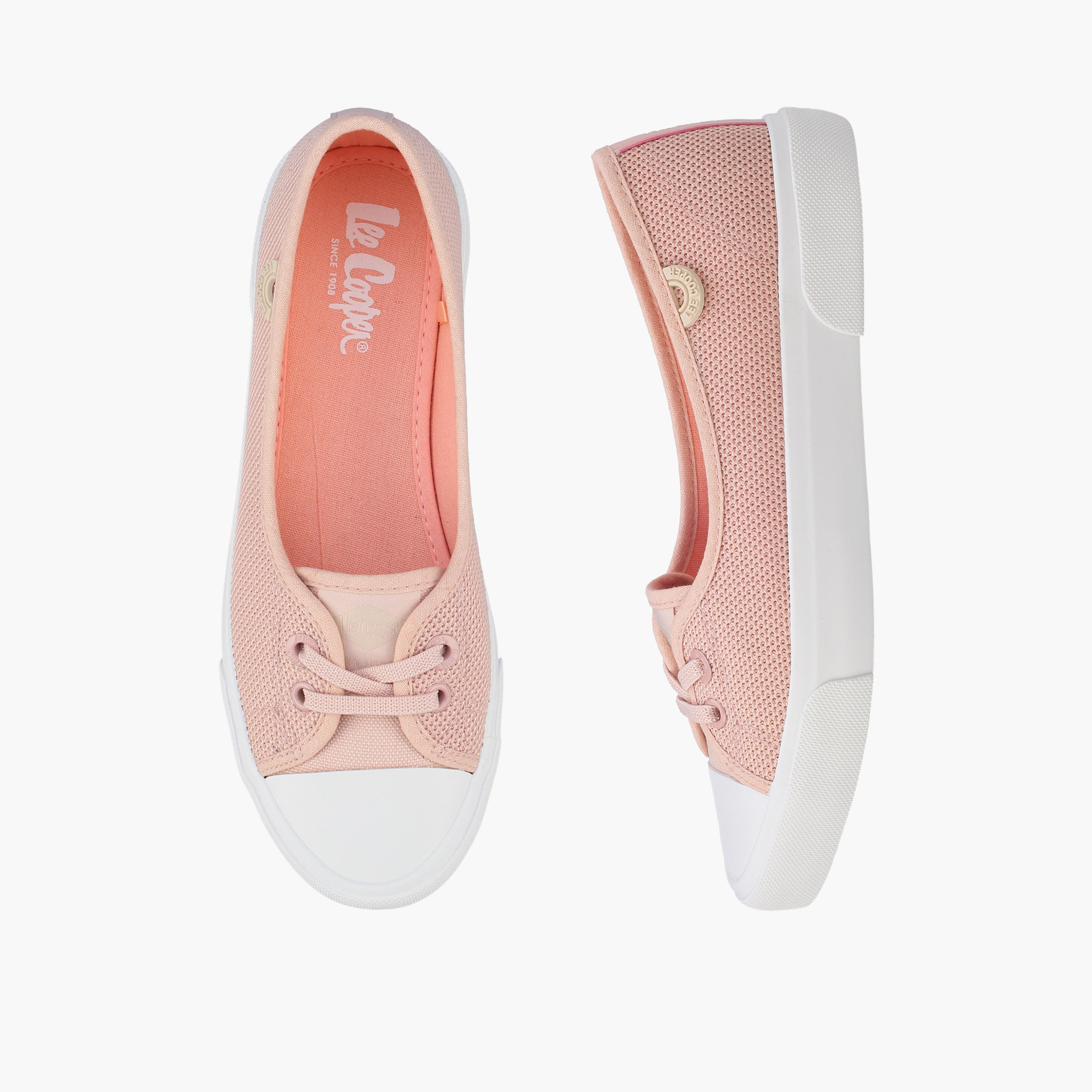 Lee Cooper Women Textured Slip-On Shoes-women-shoes-ballerinas-image-1