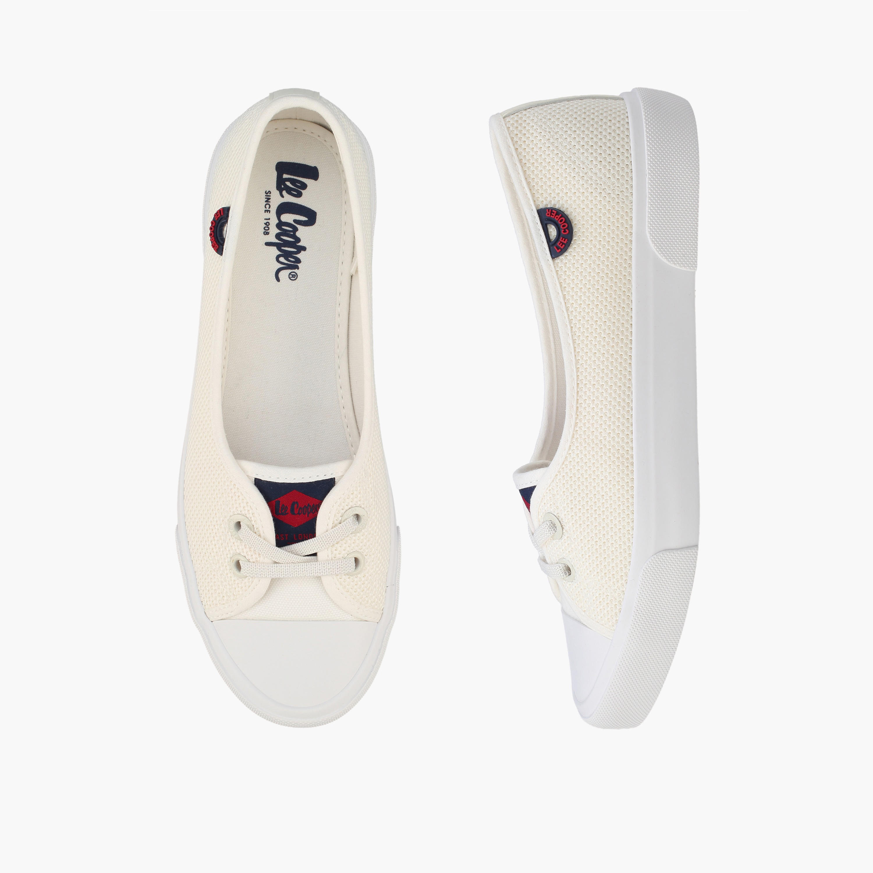 حذاء سهل الارتداء بارز الملمس للنساء من لي كوبر-women-shoes-ballerinas-image-1
