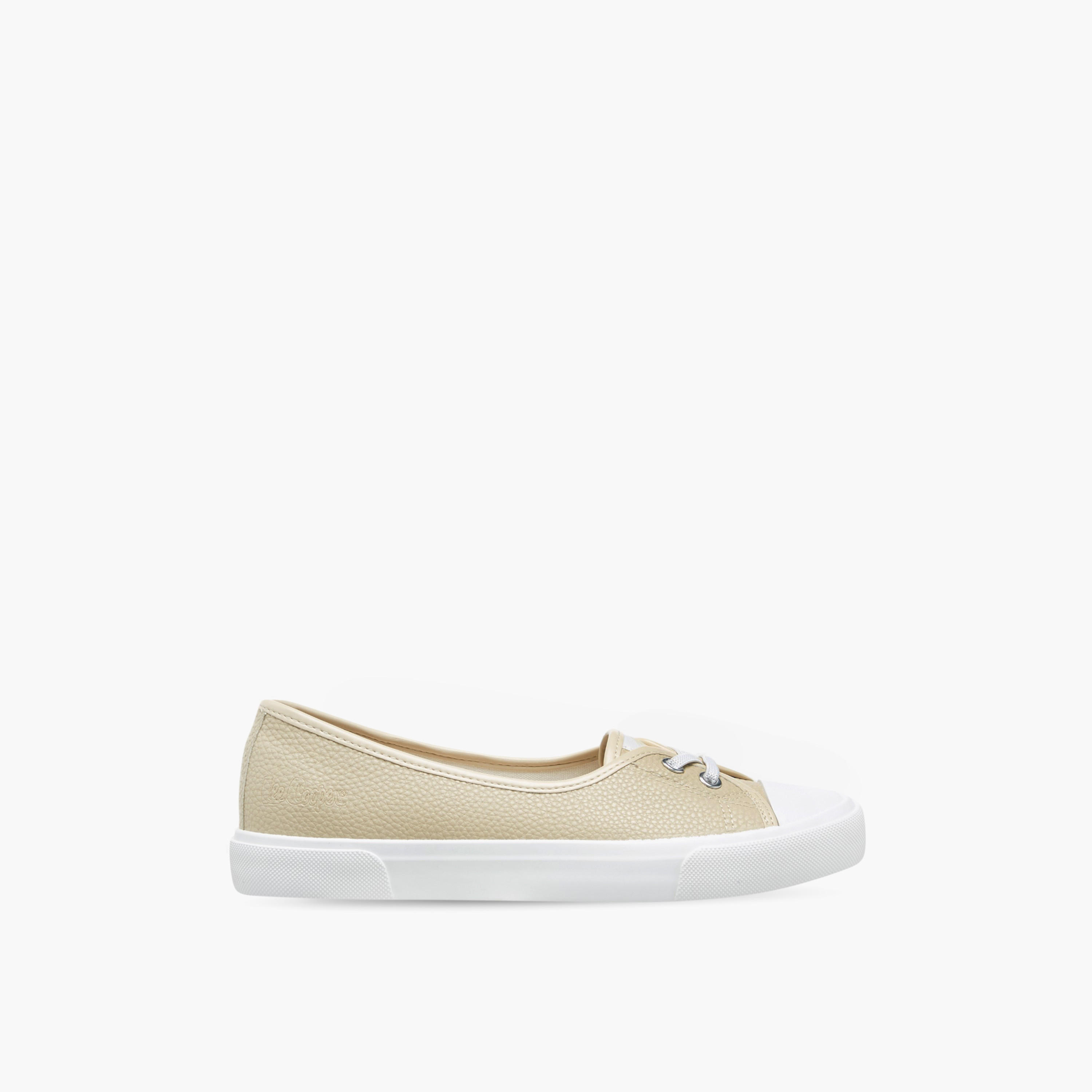 Lee Cooper Women's Textured Slip-On Sneakers-women-shoes-sneakers-image-3