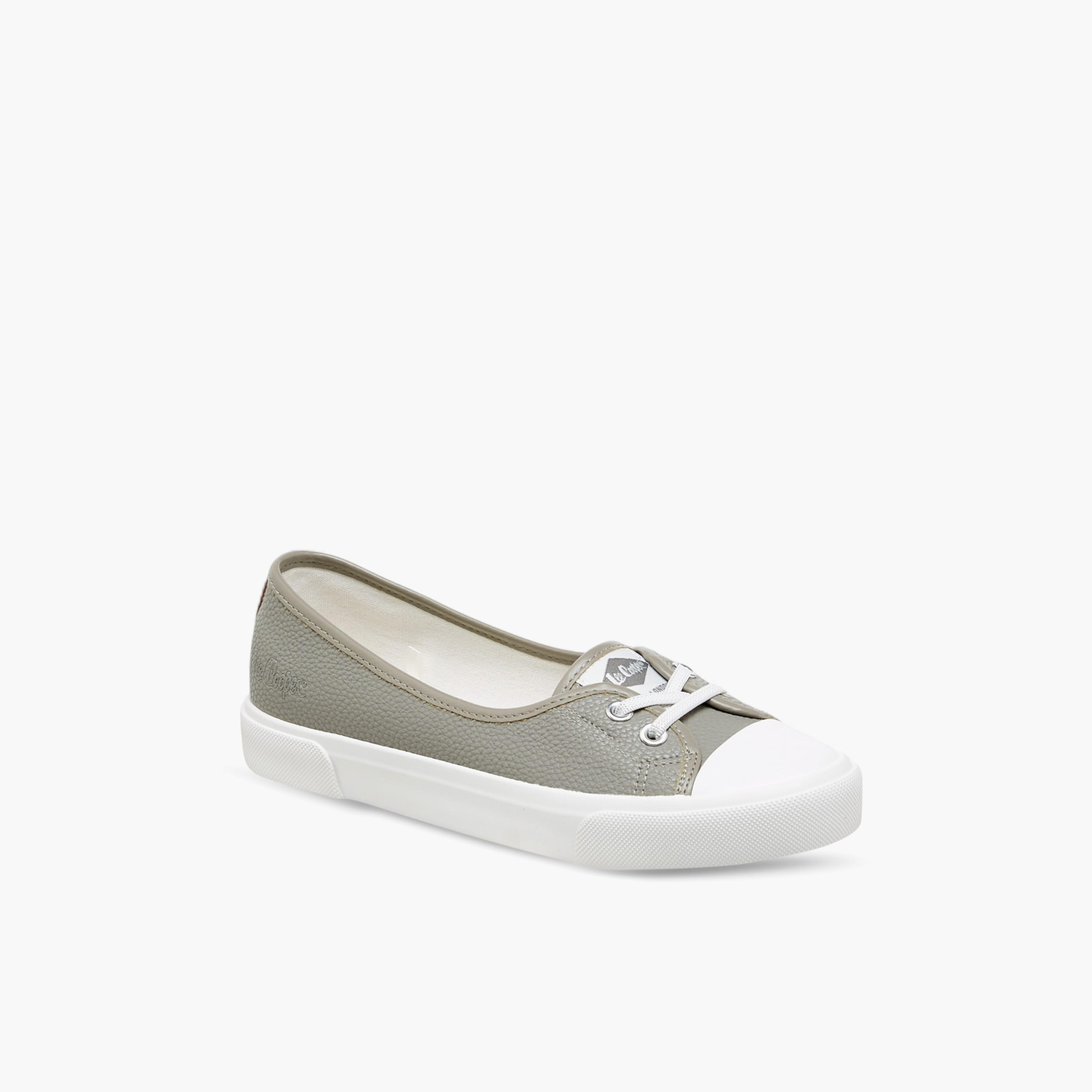 Lee Cooper Women's Textured Slip-On Sneakers-women-shoes-sneakers-image-2