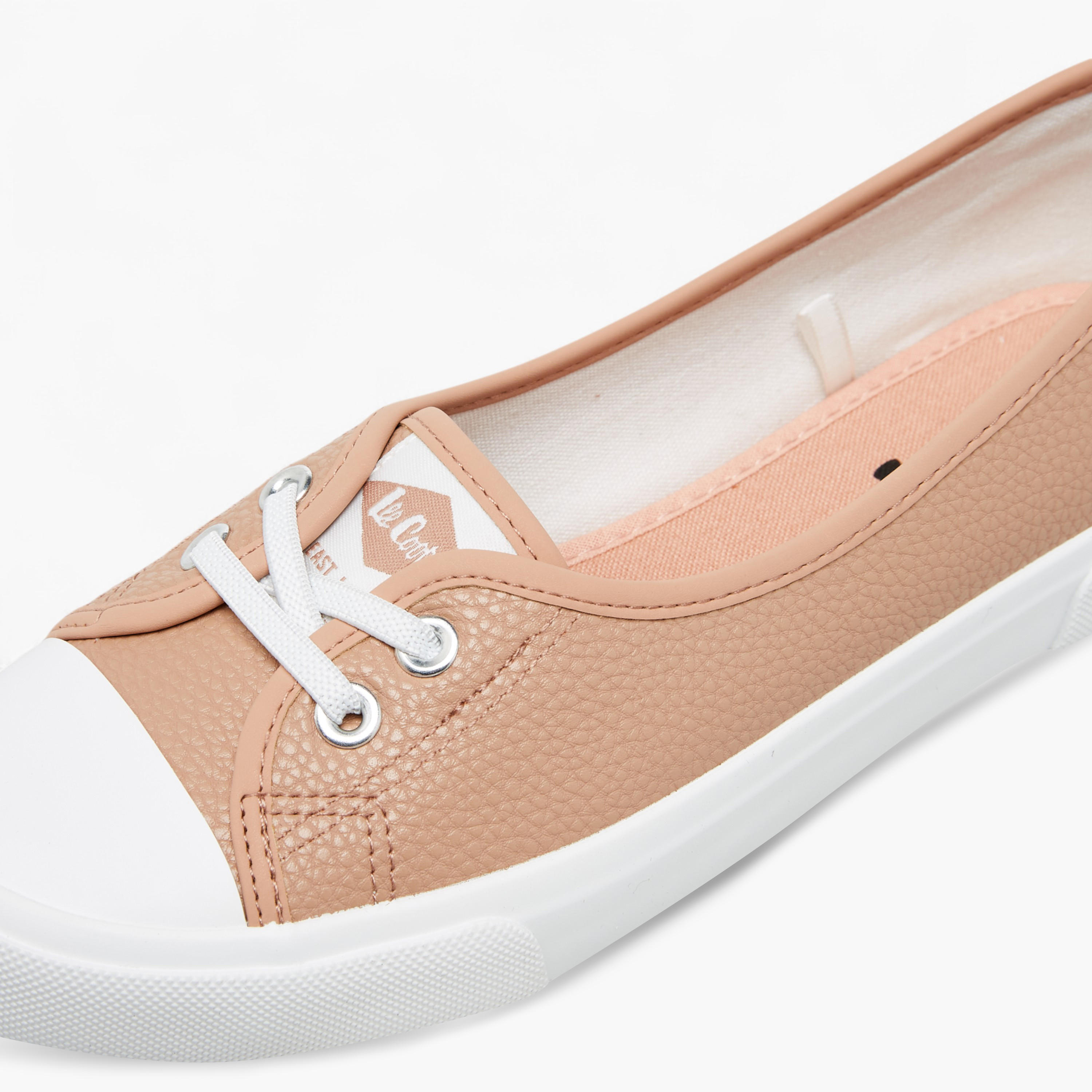 Lee Cooper Women's Textured Slip-On Sneakers-women-shoes-sneakers-image-4