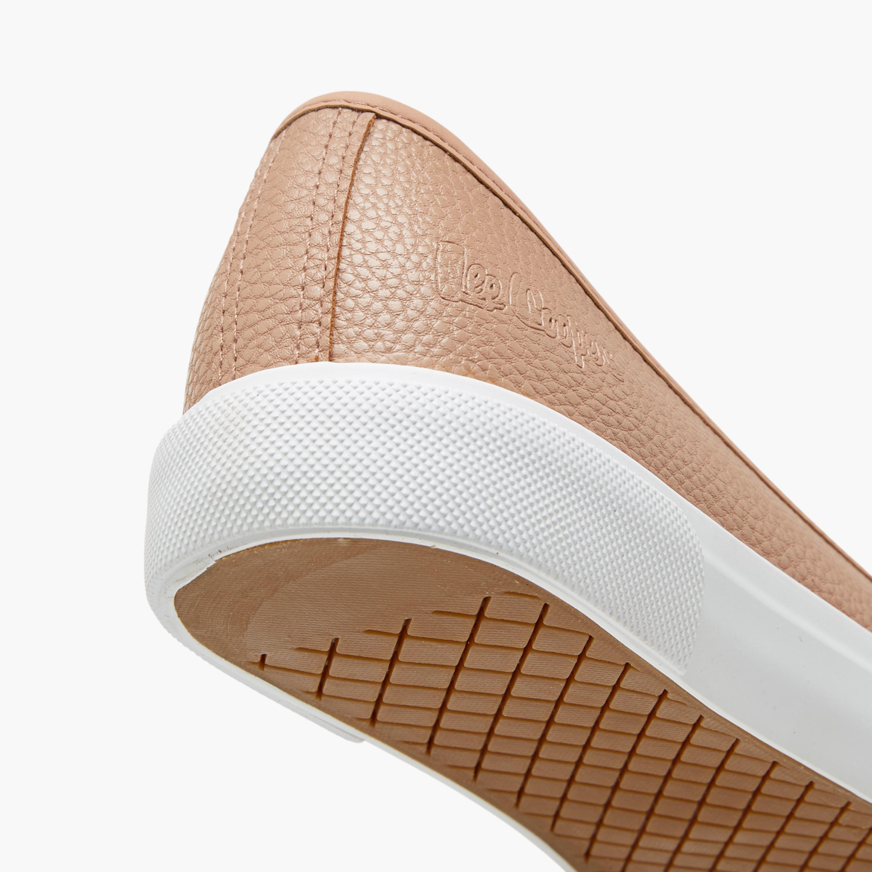 Lee Cooper Women's Textured Slip-On Sneakers-women-shoes-sneakers-image-5