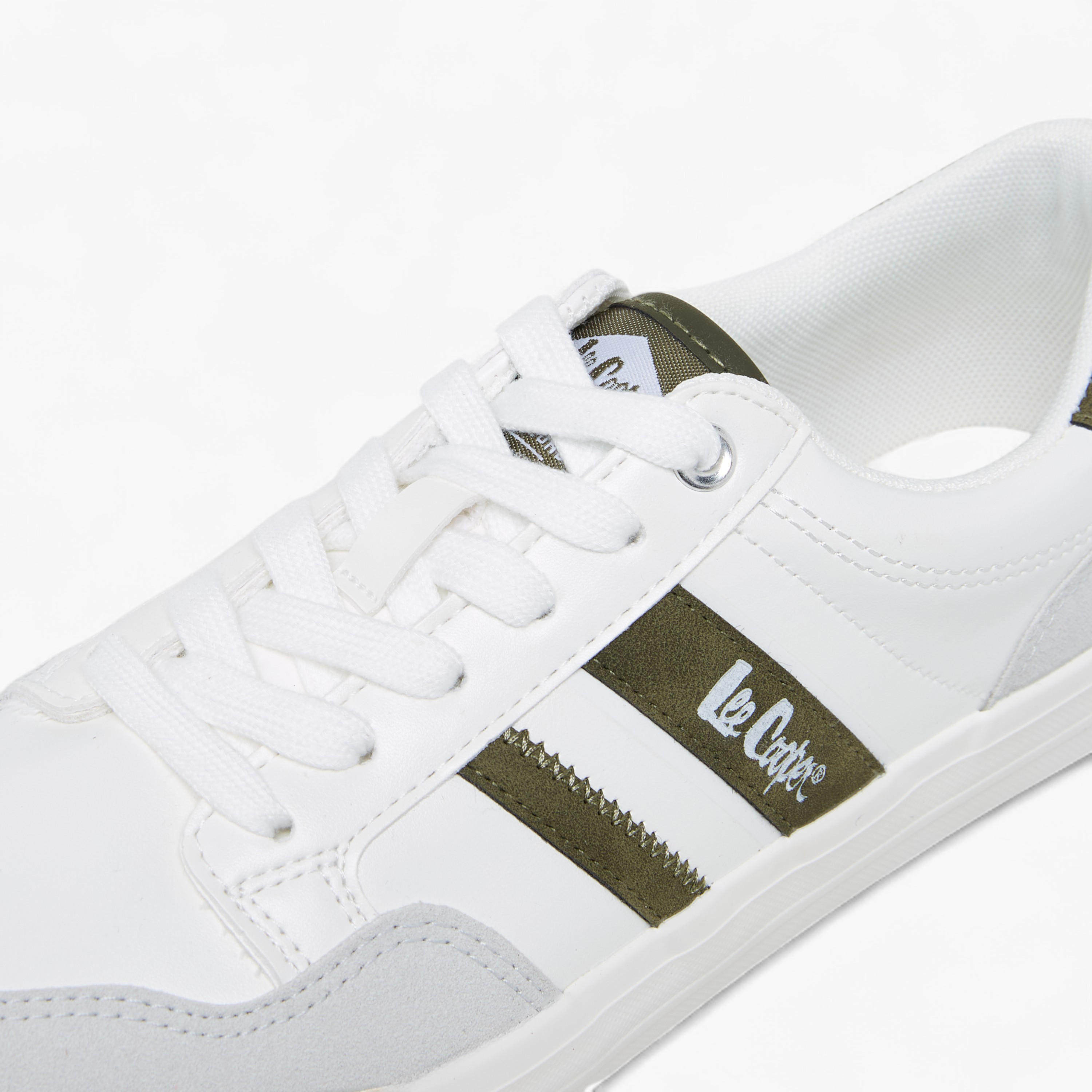 Lee Cooper Women's Panelled Lace-Up Sneakers-women-shoes-sneakers-image-4