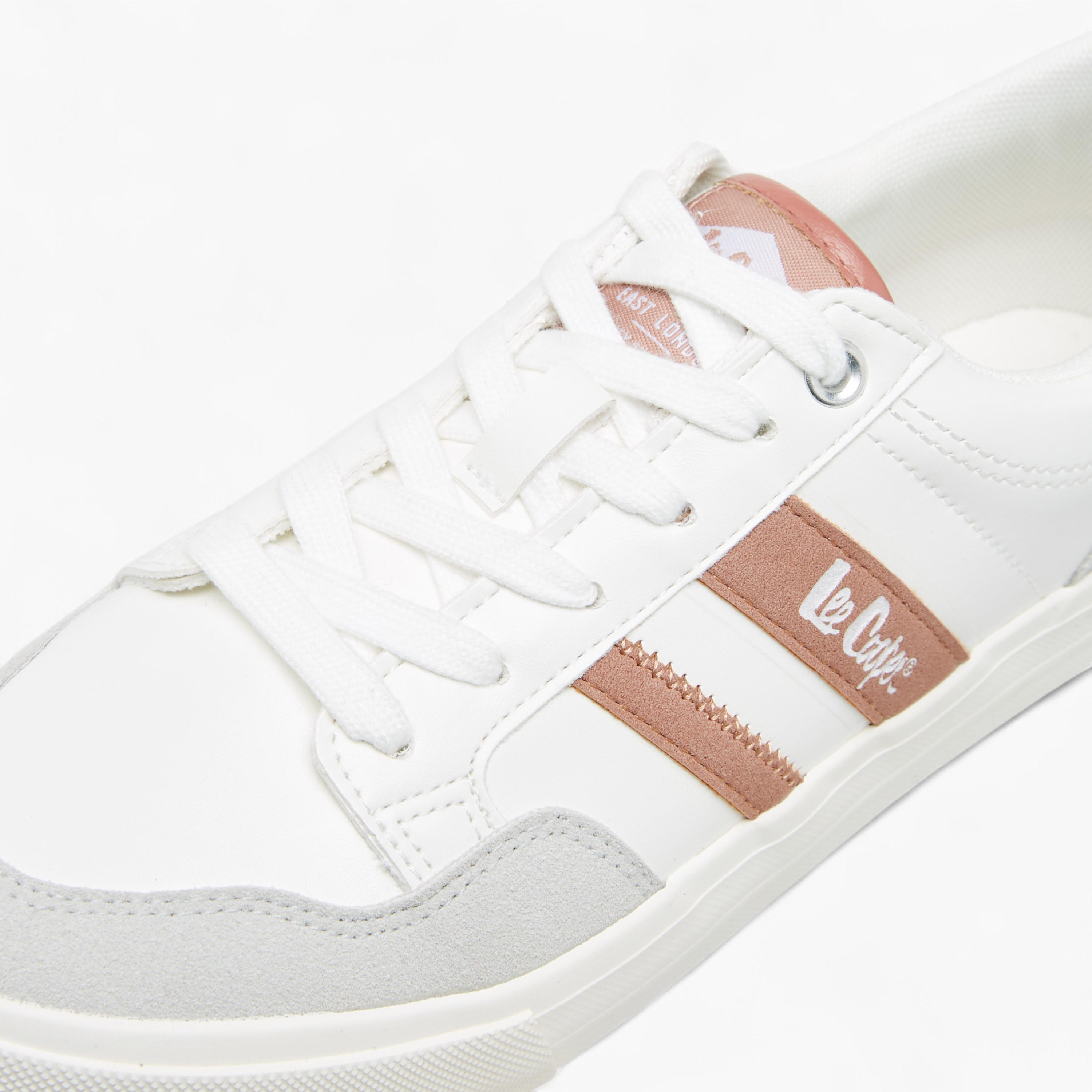 Lee Cooper Women's Panelled Lace-Up Sneakers-women-shoes-sneakers-image-4
