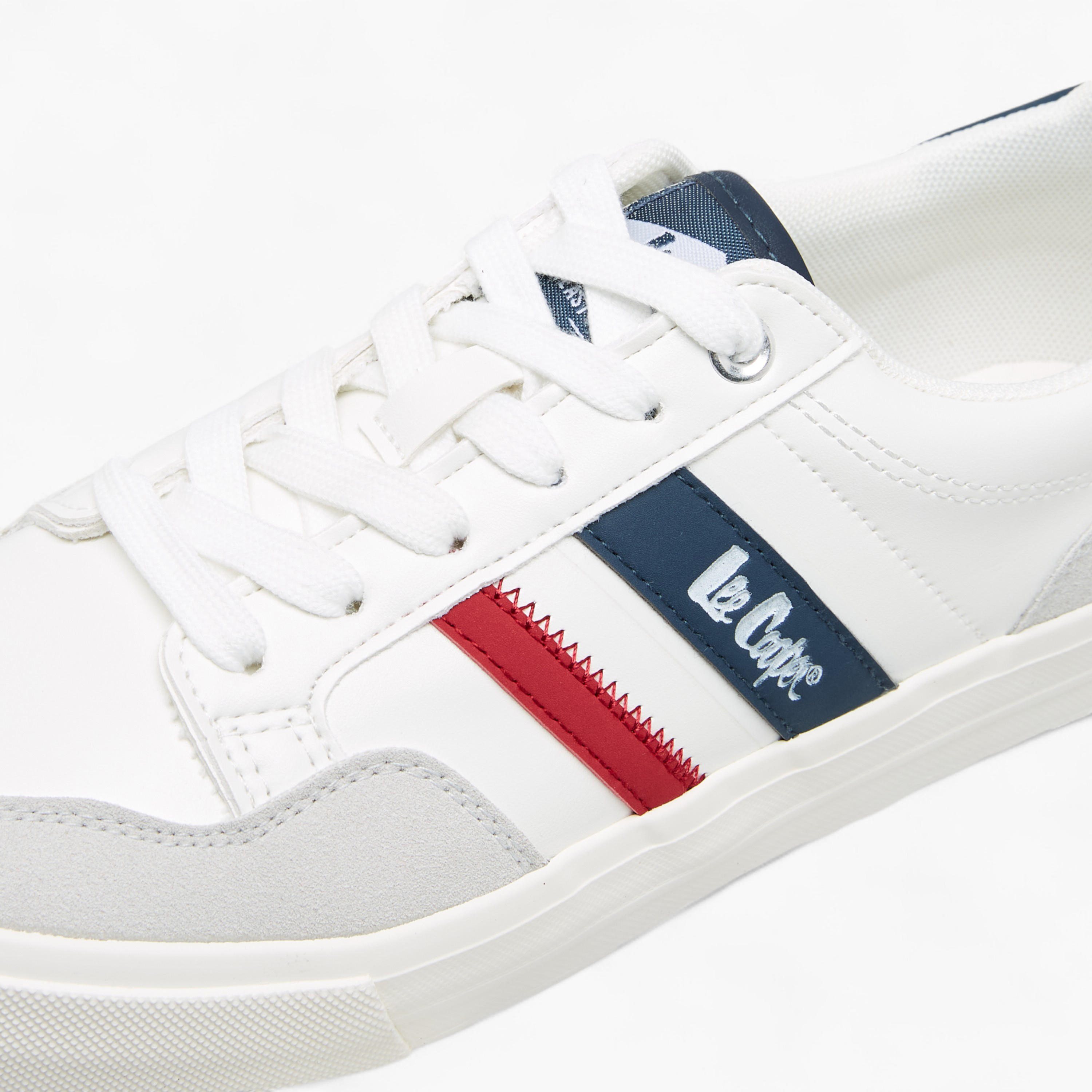 Lee Cooper Women's Panelled Lace-Up Sneakers-women-shoes-sneakers-image-4