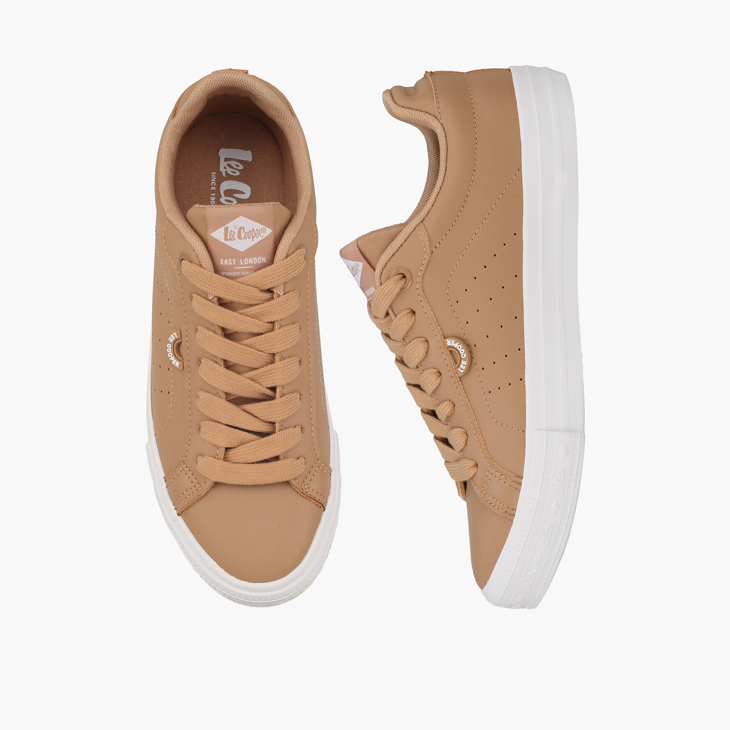 Lee Cooper Women Lace-Up Ankle Sneakers-women-shoes-sneakers-image-1