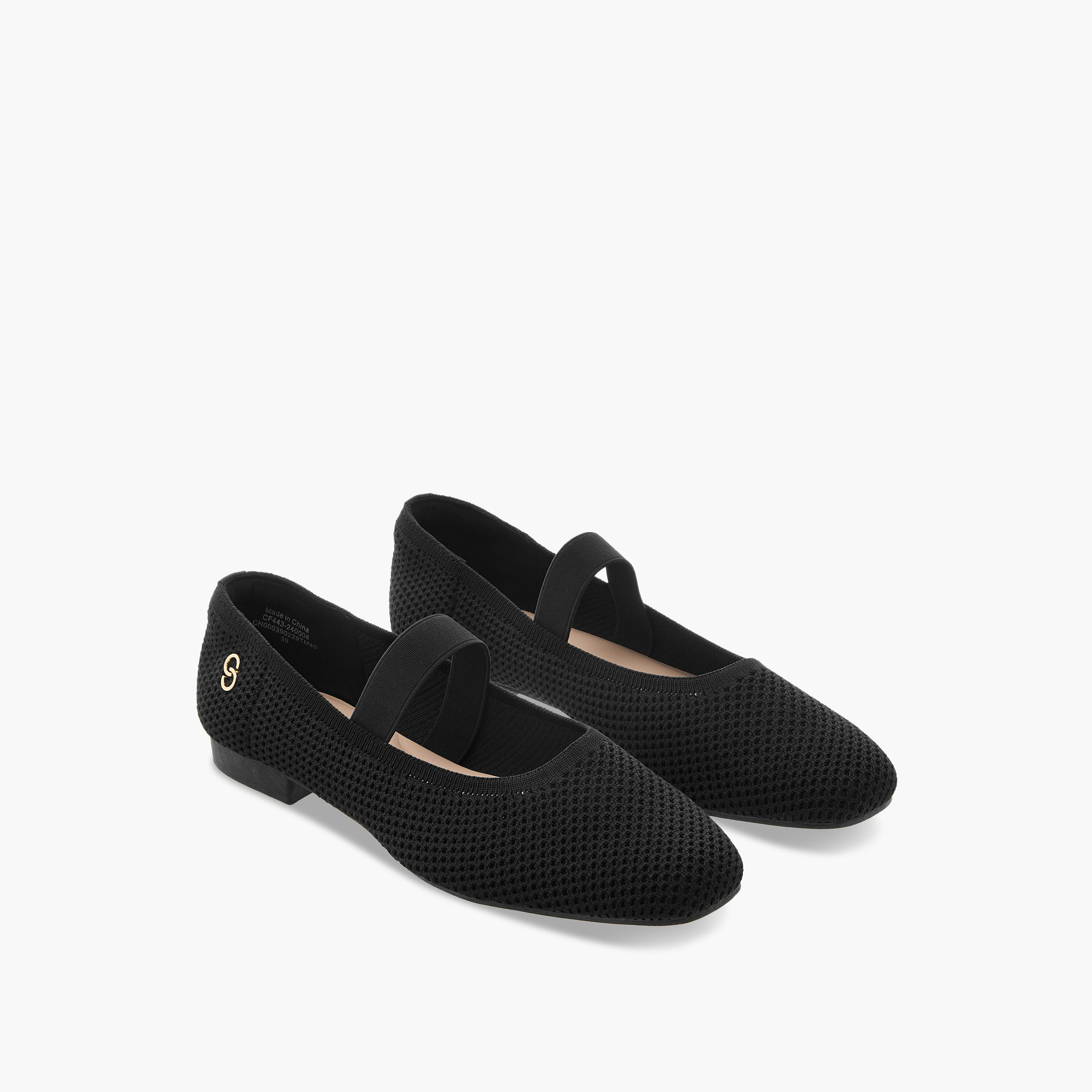 حذاء ماري جين سهل الارتداء بحزام مطاطي للنساء من سيليست-women-shoes-ballerinas-image-1