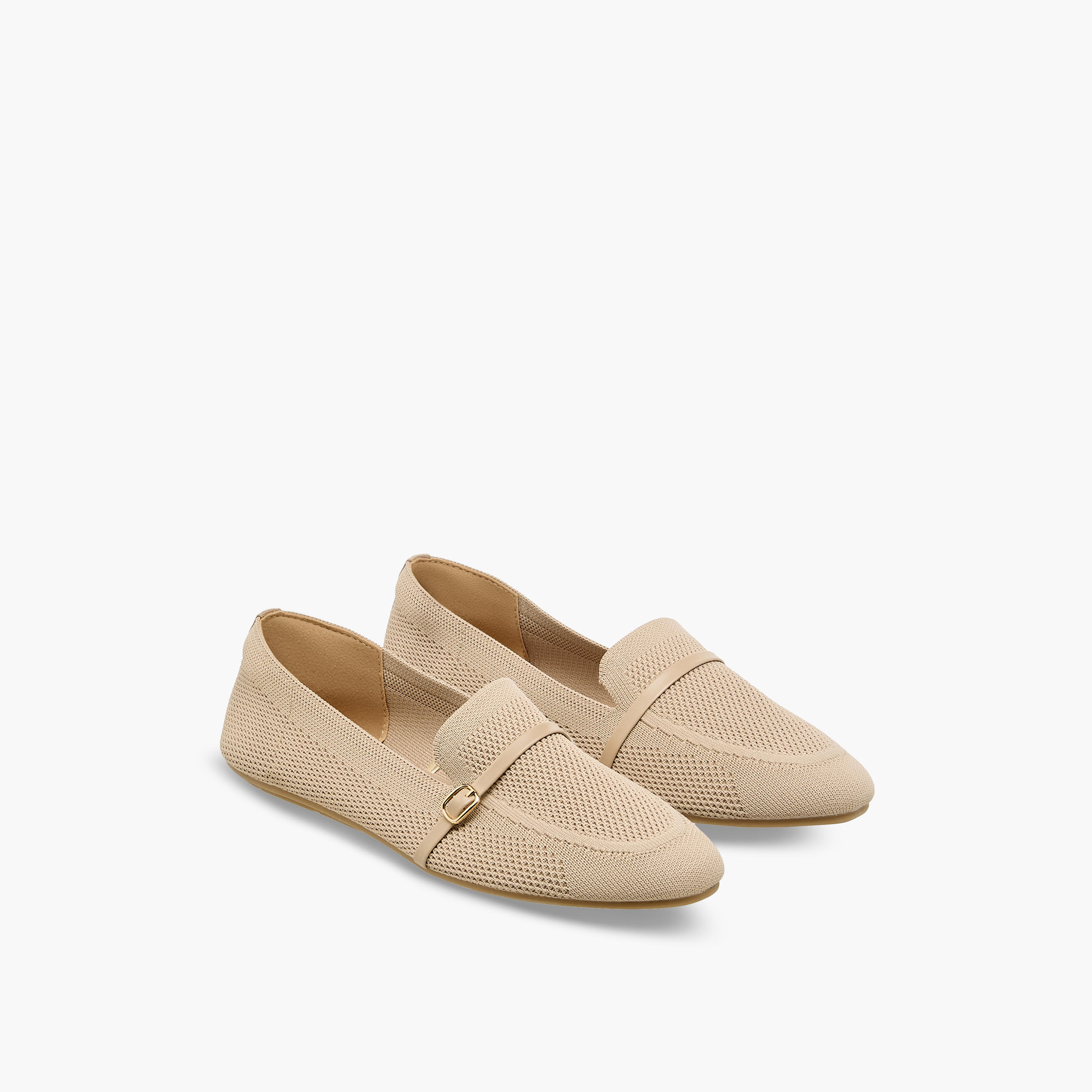 Flora Bella Women Buckle Detail Shoes-women-shoes-flats-ballerinas-image-1