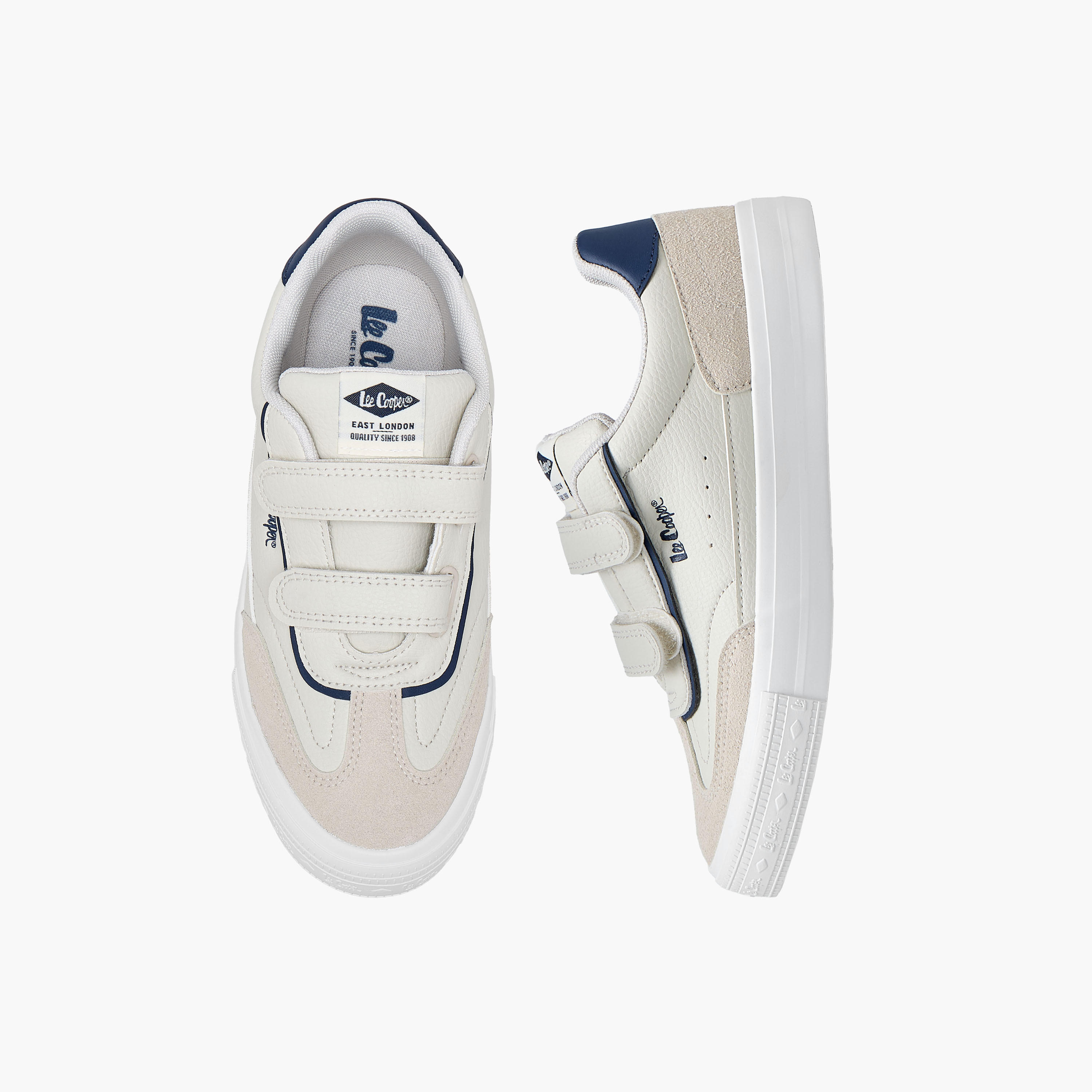 Lee Cooper Boys Hook & Loop Ankle Sneakers-boys-shoes-sneakers-image-1