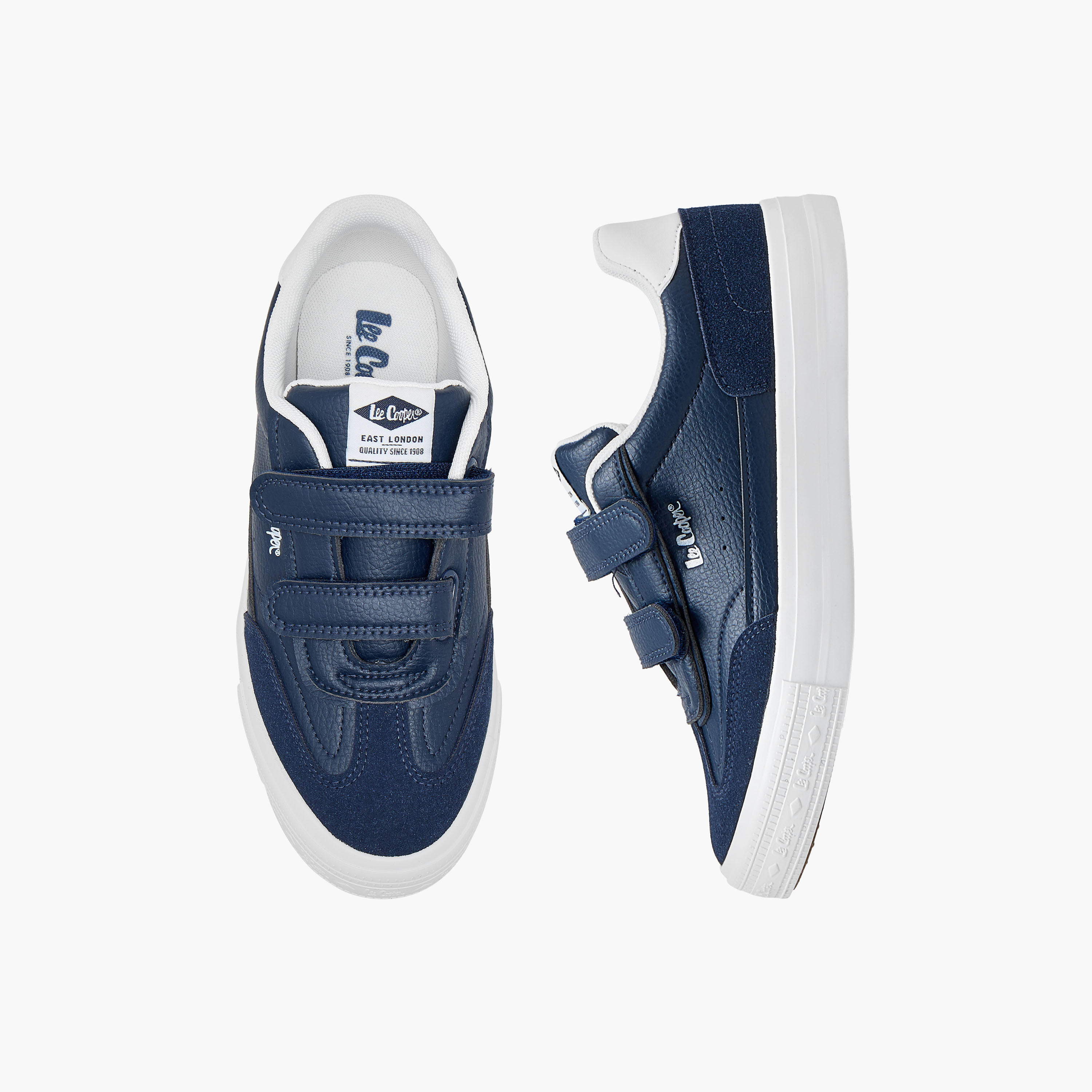 Lee Cooper Boys Hook & Loop Ankle Sneakers-boys-shoes-sneakers-image-1