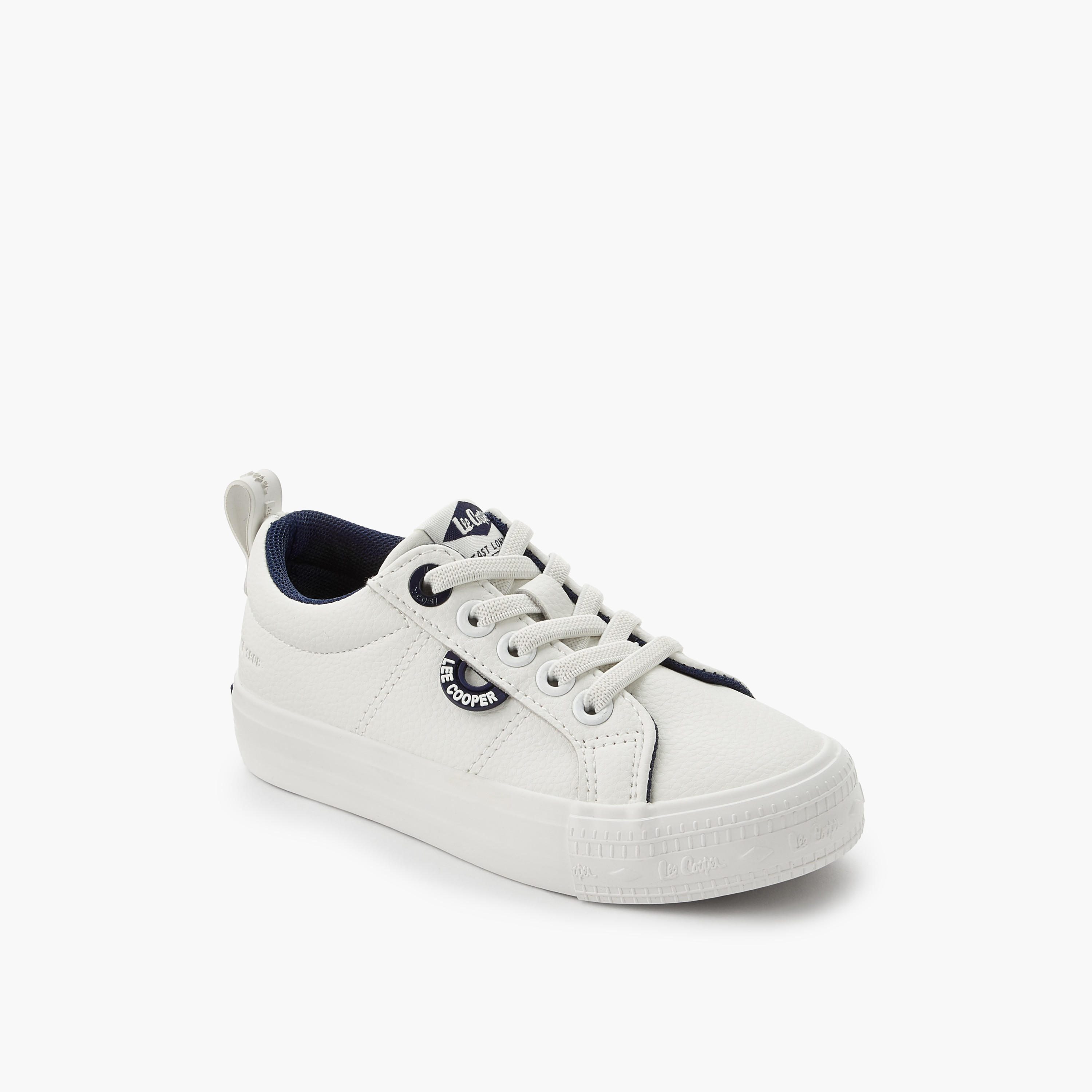 Lee Cooper Boys Lace-Up Ankle Sneakers-boys-shoes-sneakers-image-2