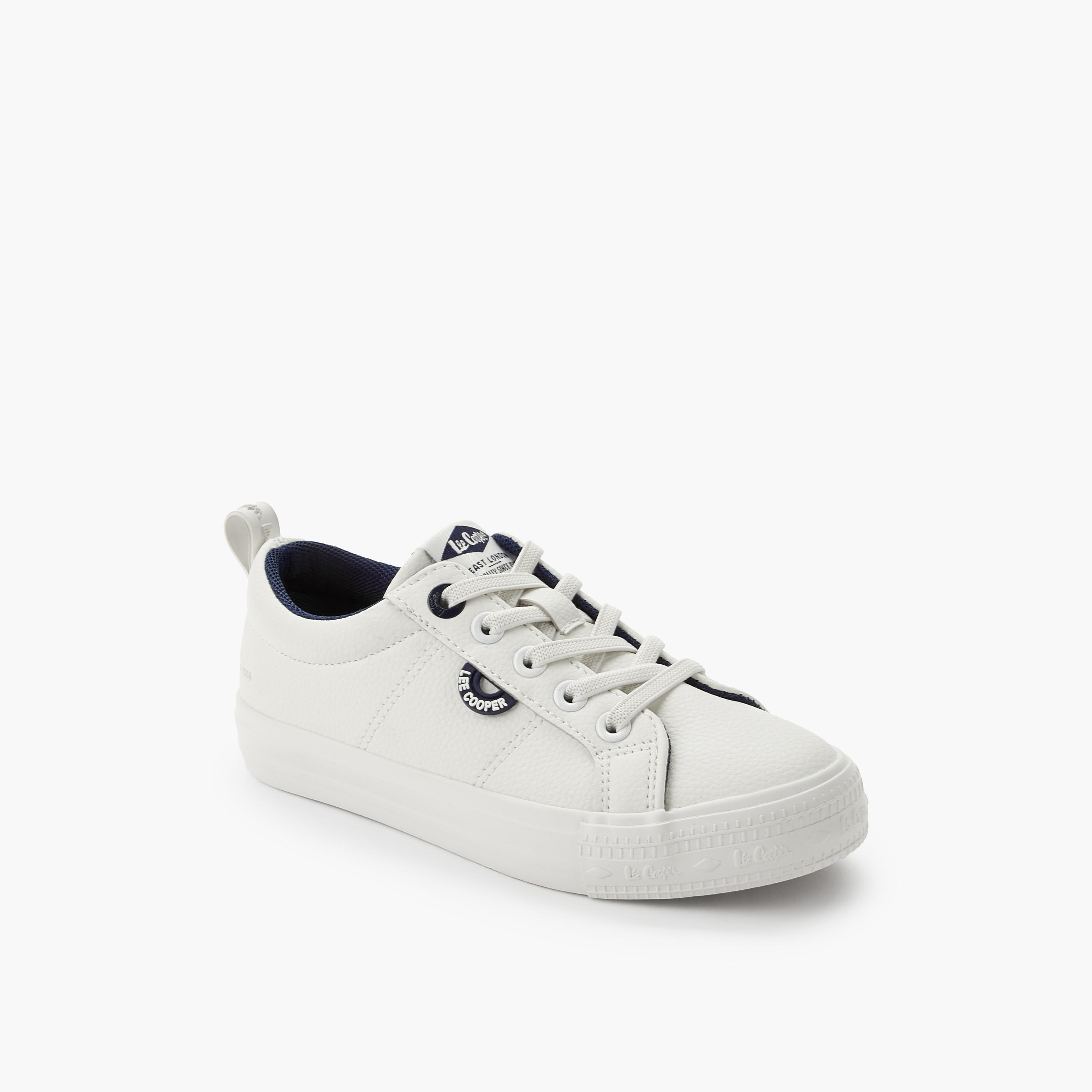 Lee Cooper Boys Lace-Up Sneakers-boys-shoes-sneakers-image-2