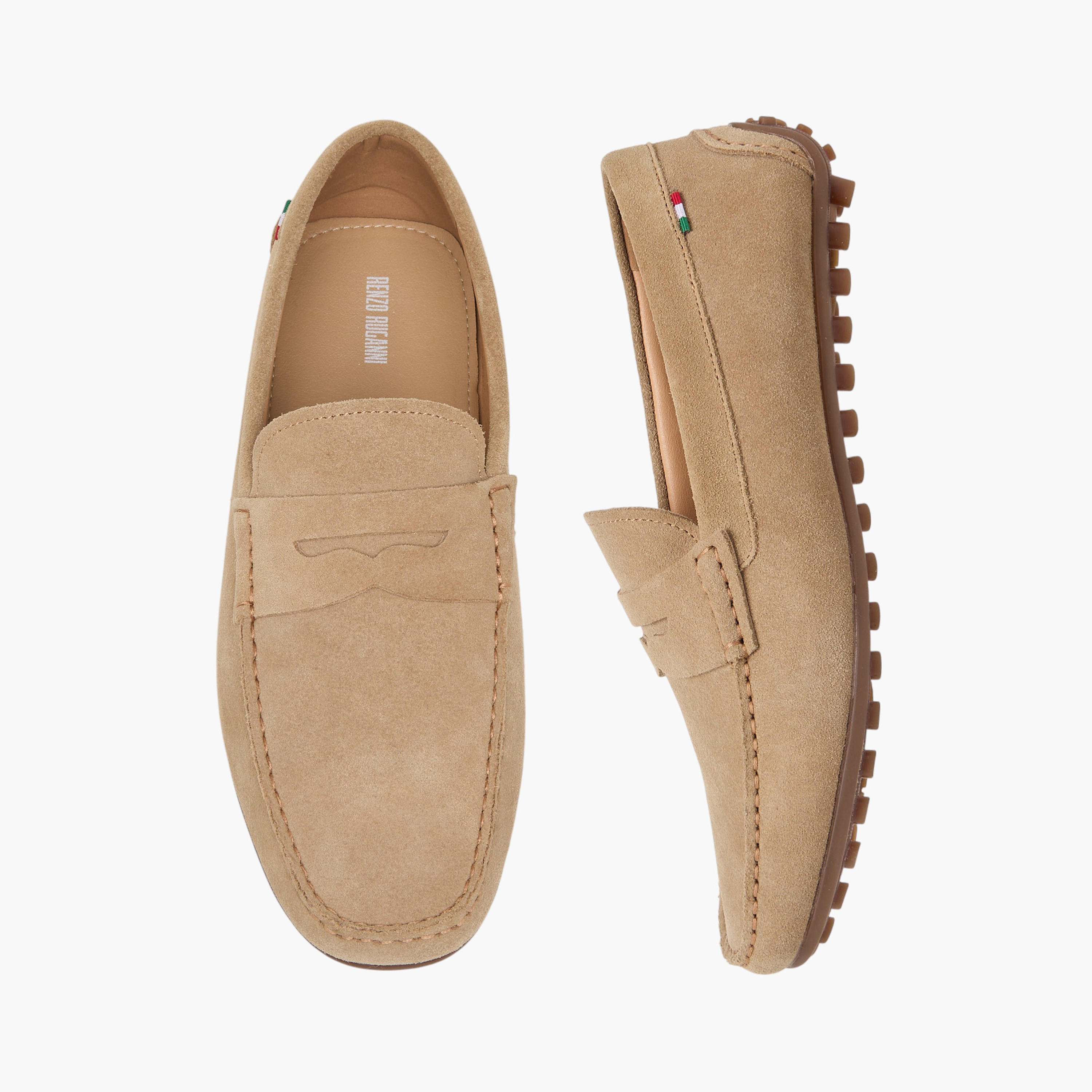 Renzo Ruganni Men Leather Moccasins-men-shoes-loafersandmoccasins-image-1