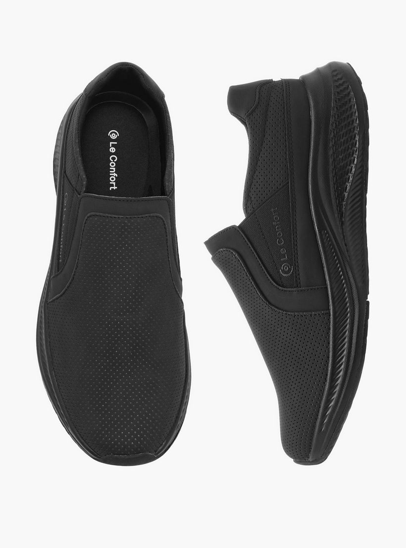 حذاء سهل الارتداء مريح بارز الملمس من لو كونفورت-men-shoes-loafersandmoccasins-image-6