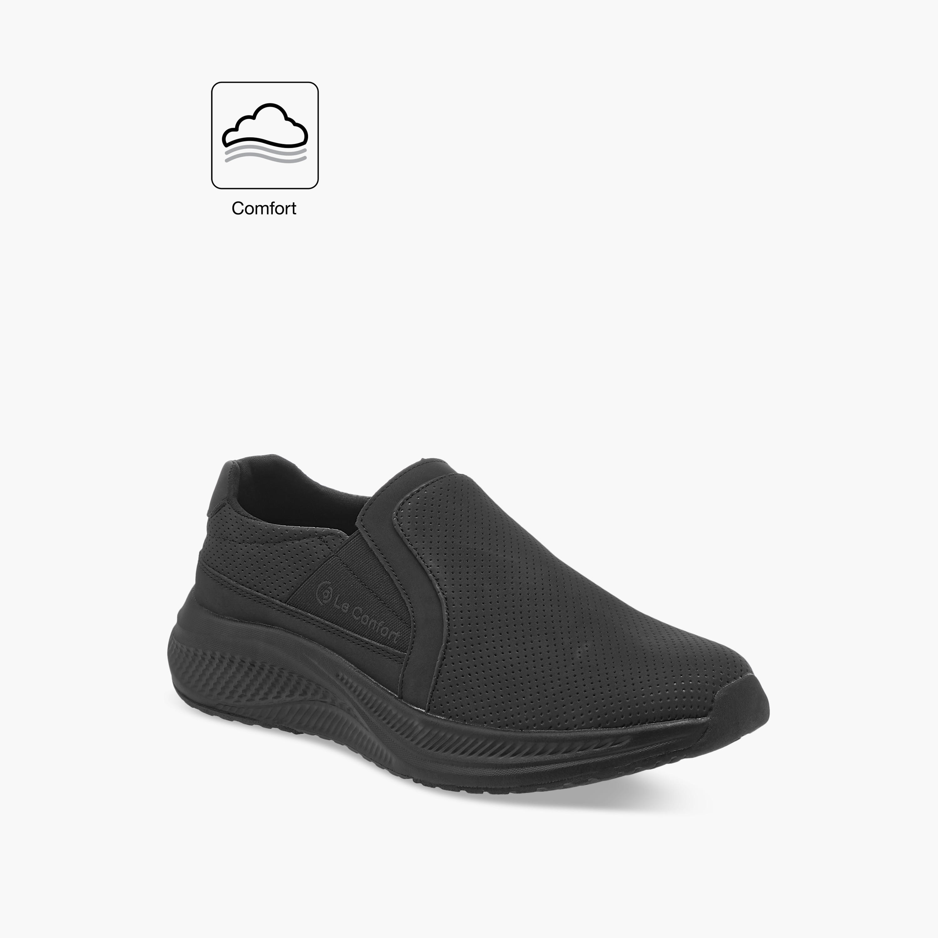 حذاء سهل الارتداء مريح بارز الملمس من لو كونفورت-men-shoes-loafersandmoccasins-image-5