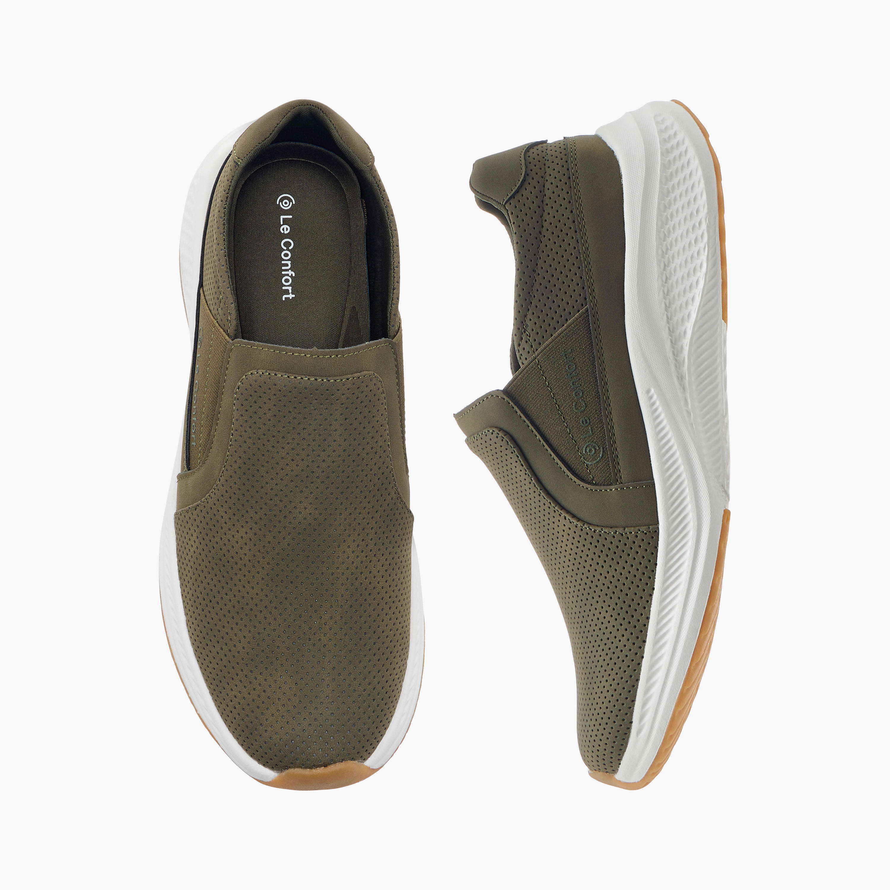 Le Confort Textured Slip-On Comfort Loafers-men-shoes-loafersandmoccasins-image-1