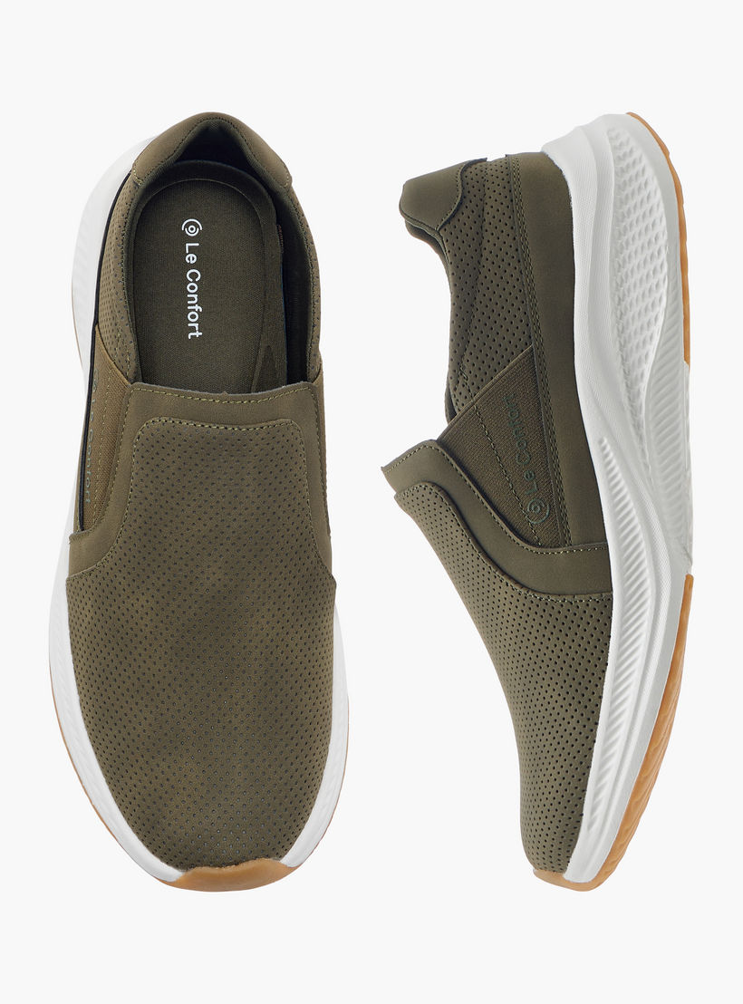Le Confort Textured Slip-On Comfort Loafers-men-shoes-loafersandmoccasins-image-1