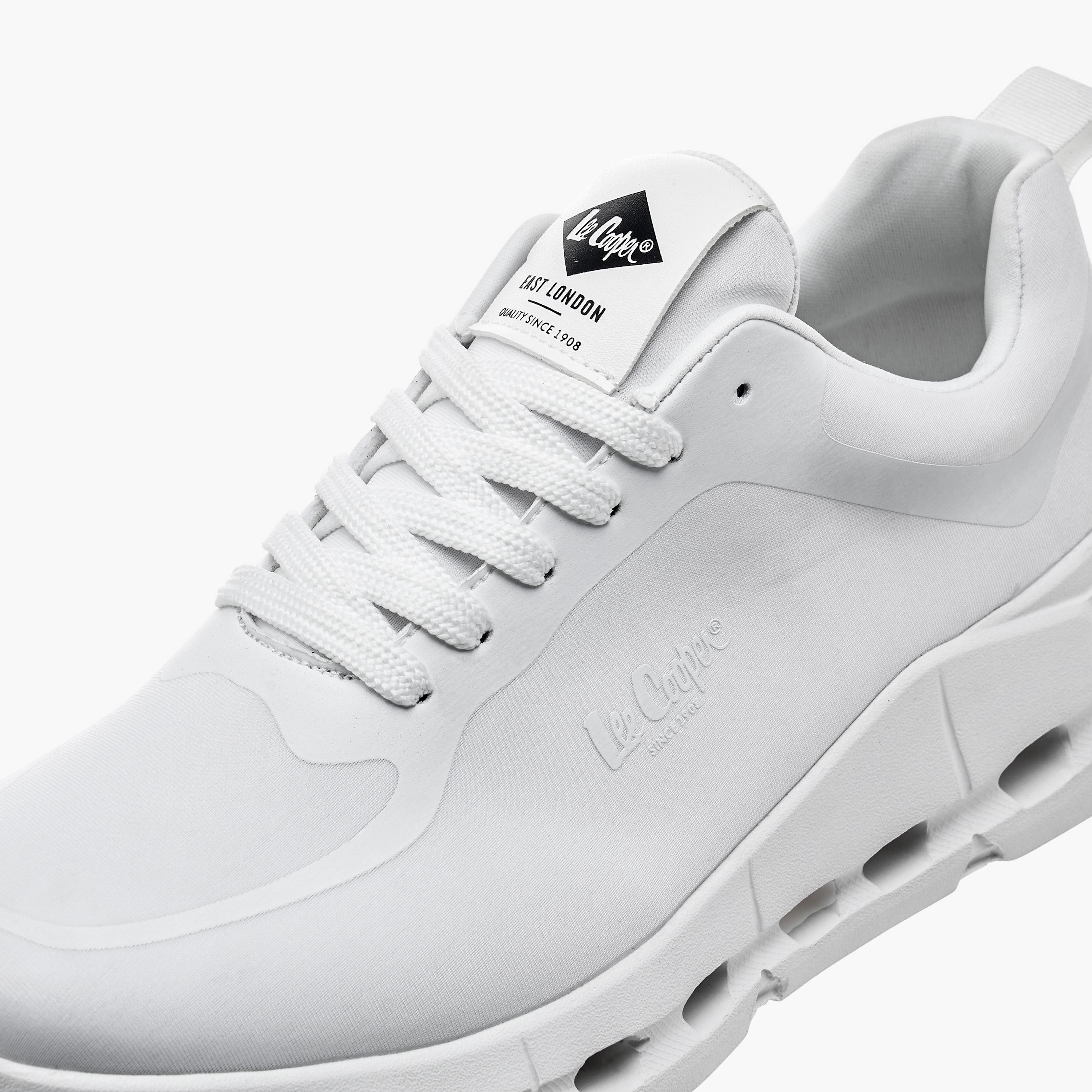Lee Cooper Men's Pull Tab Detail Lace-Up Sneakers-men-shoes-sneakers-image-4