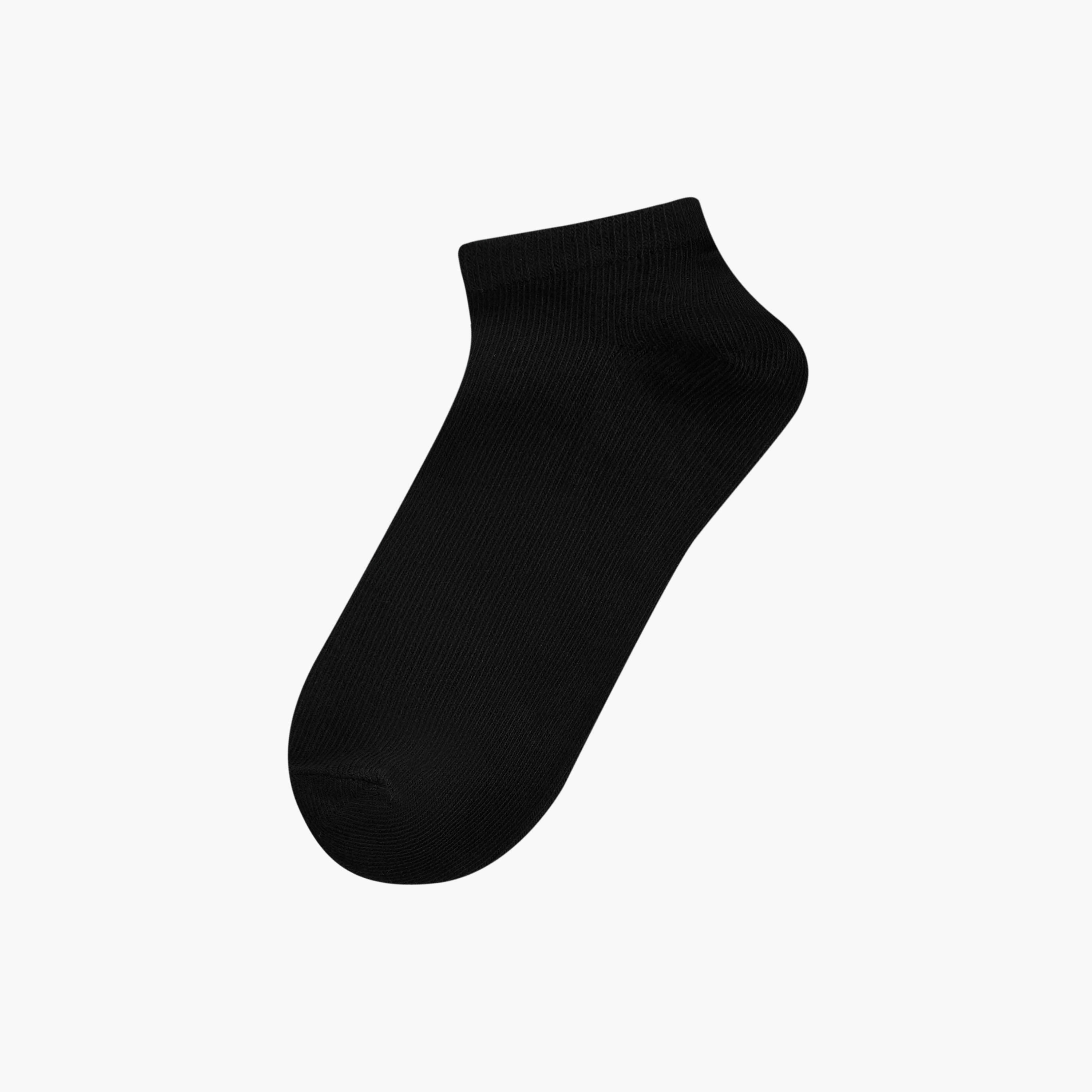 جوارب بارزة الملمس بطول الكاحل - طقم من 5-girls-accessories-socks-image-2