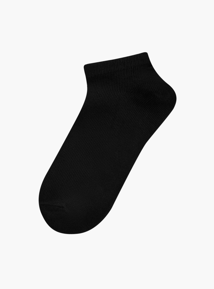 جوارب بارزة الملمس بطول الكاحل - طقم من 5-girls-accessories-socks-image-2
