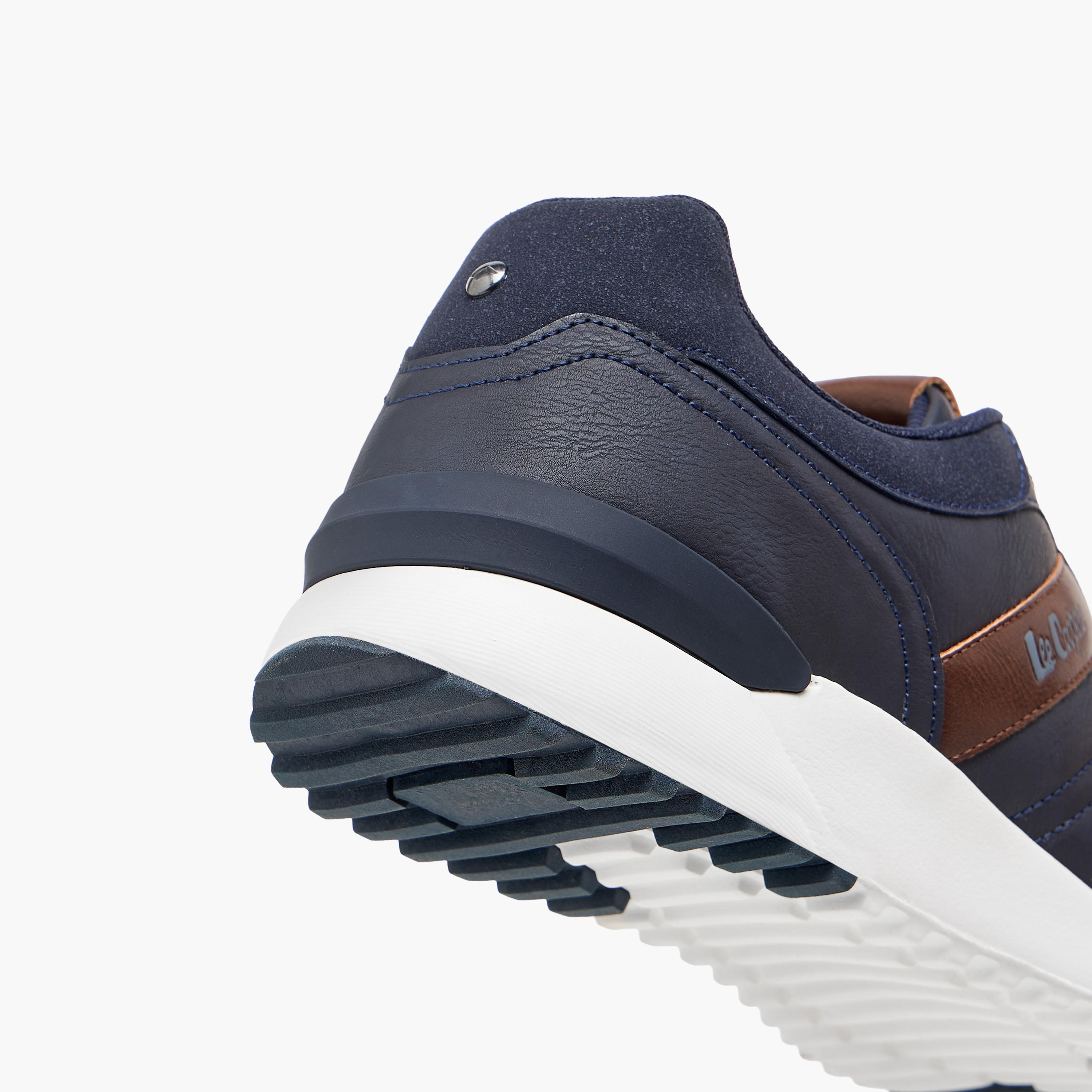Lee Cooper Men's Panelled Lace-Up Sneakers-men-shoes-sneakers-image-5