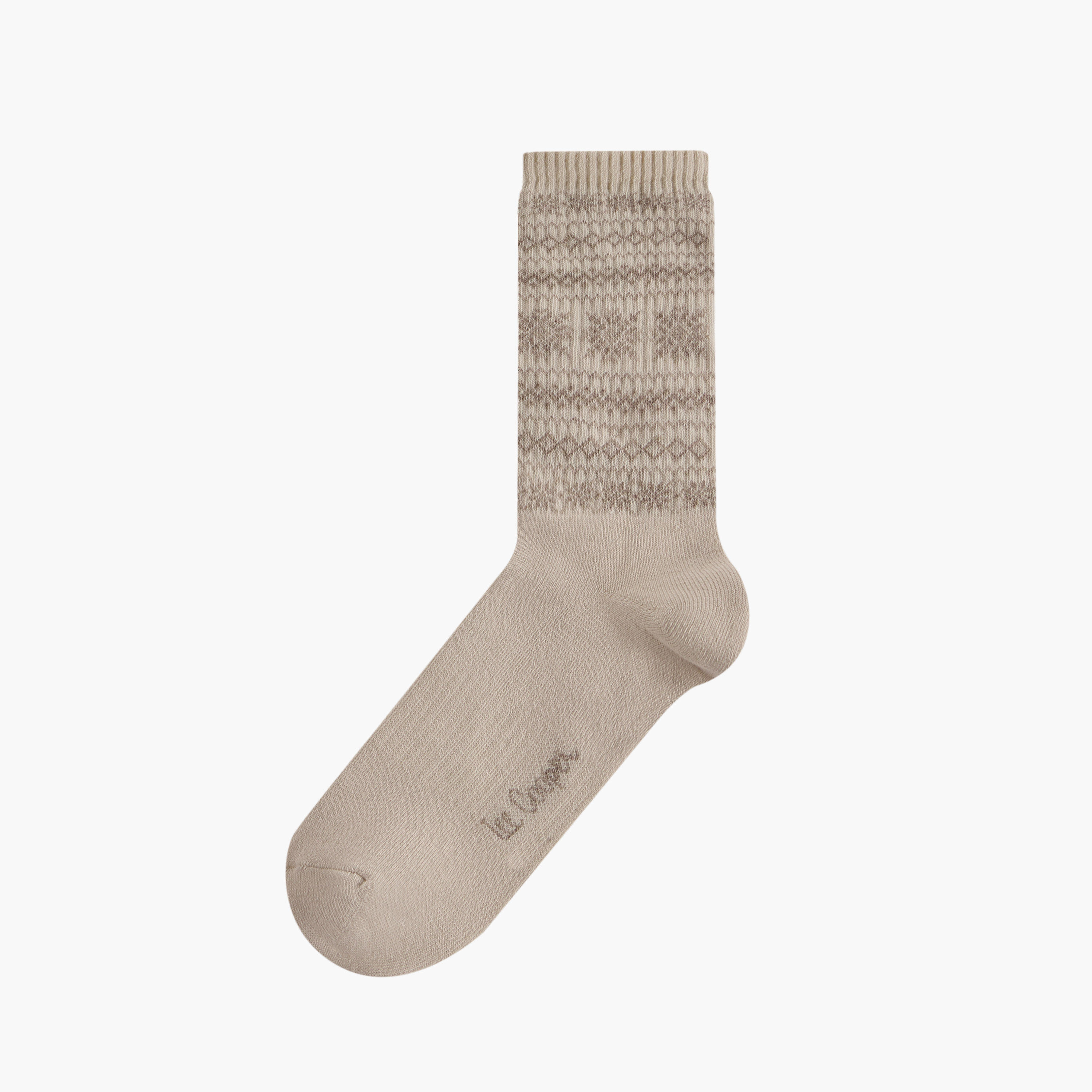Lee Cooper Textured Winter Cushioned Socks - Set of 2-women-socksandstockings-image-2