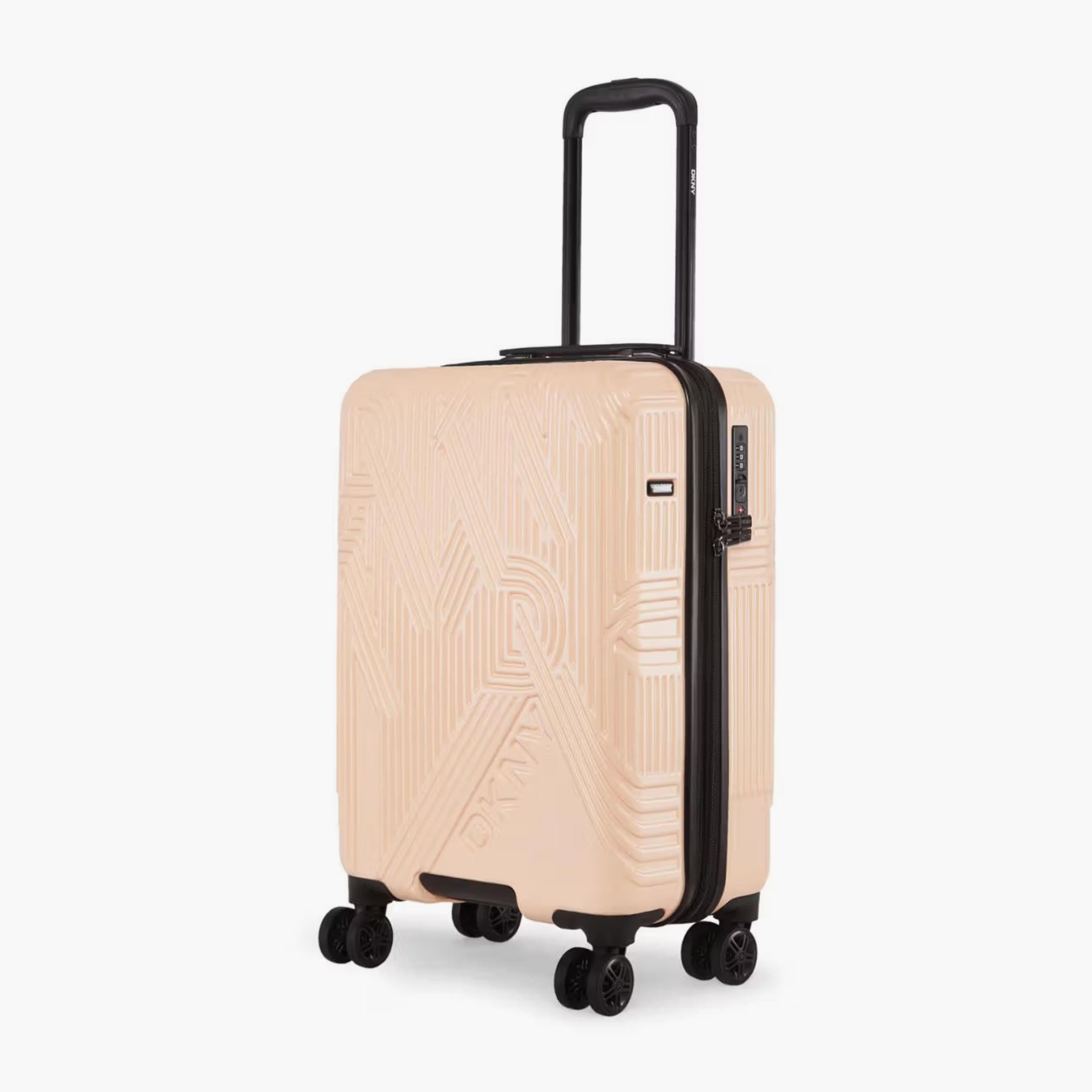 شنطة سفر صلبة بارزة الملمس بعجلات ومقبض قابل للسحب من دكني - 28 بوصة-travel-luggagesandbags-luggage-image-1