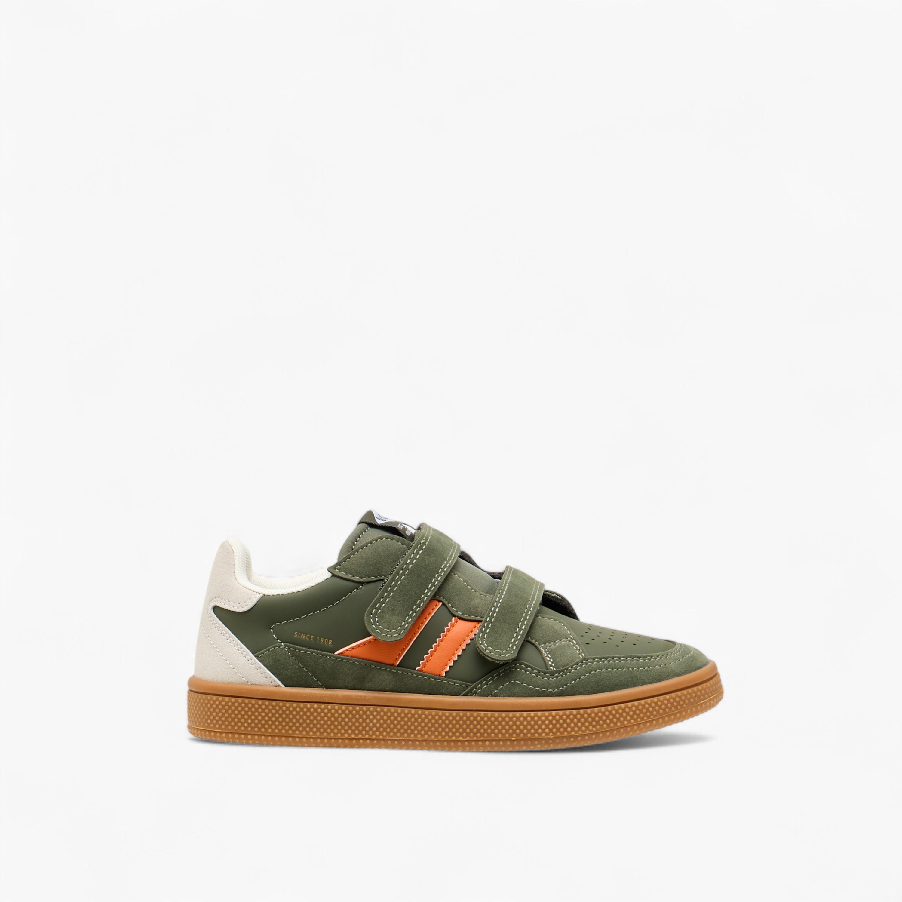 Lee Cooper Boys' Colourblock Sneakers with Hook and Loop Closure-boys-shoes-sneakers-image-3