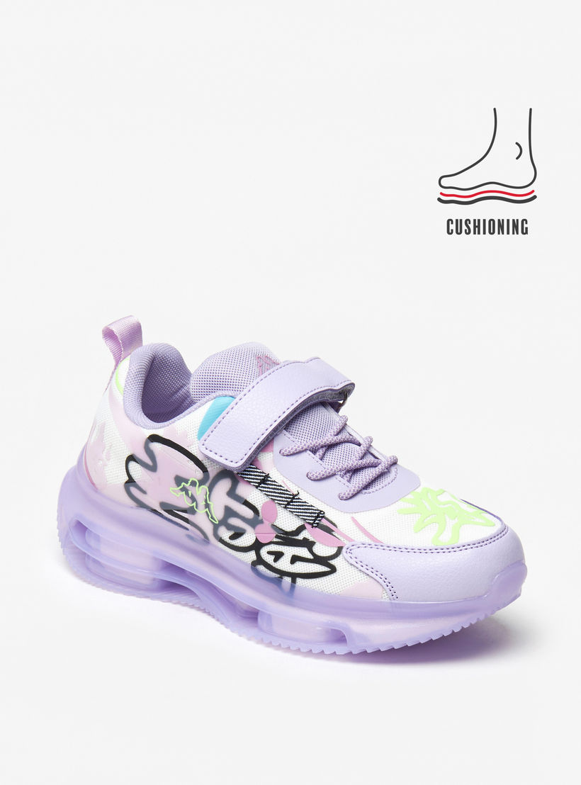 حذاء رياضي ببطانة وطبعات للبنات من كابا-girls-shoes-sneakers-image-1
