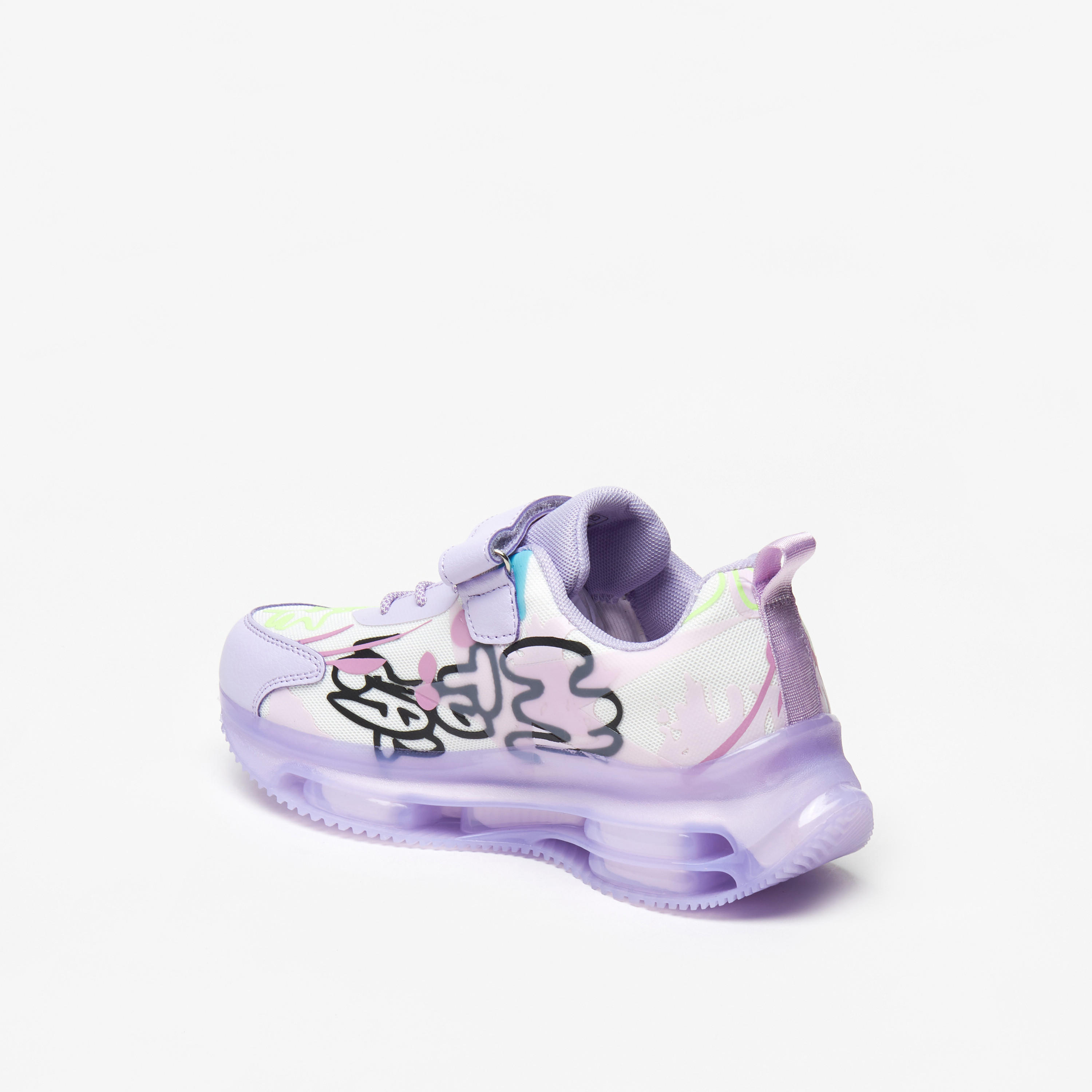 حذاء رياضي ببطانة وطبعات للبنات من كابا-girls-shoes-sneakers-image-2