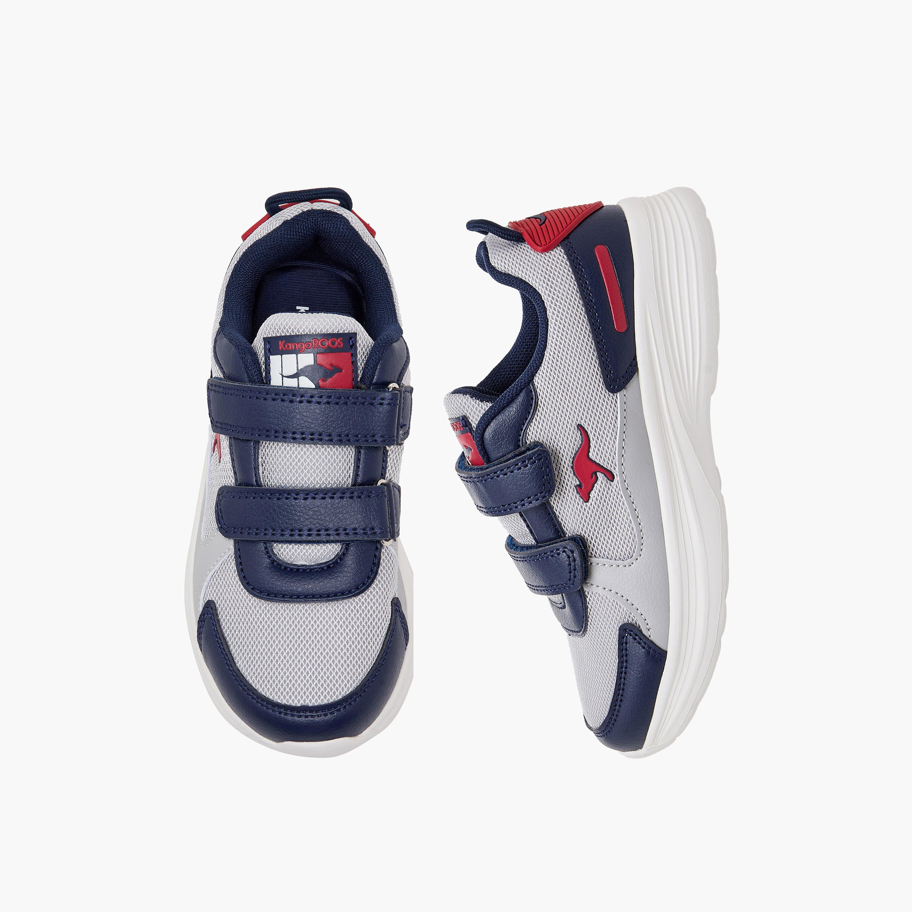 KangaROOS Boys Hook & Loop Sports Shoes-sports-boys-shoes-image-1