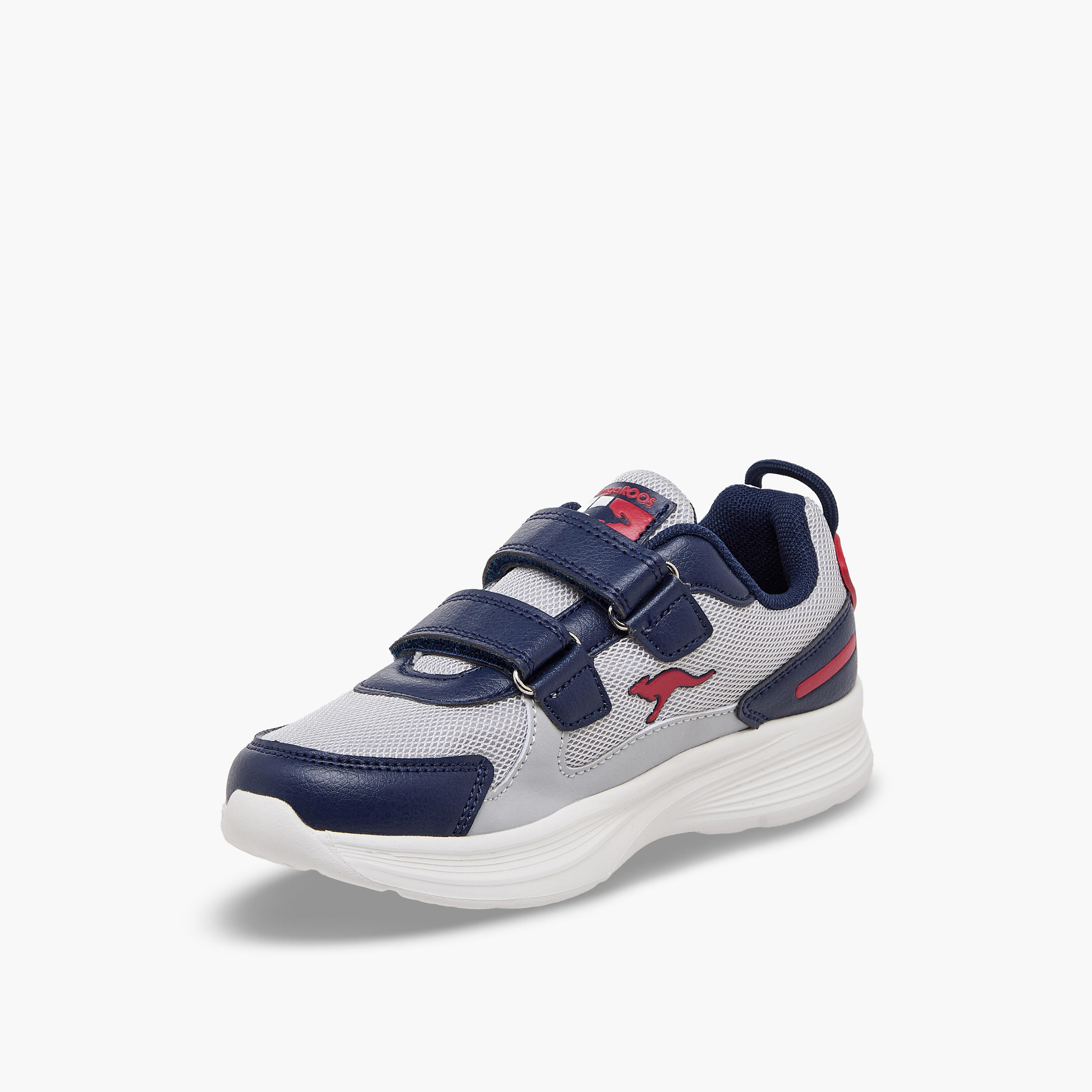 KangaROOS Boys Hook & Loop Sports Shoes-sports-boys-shoes-image-4