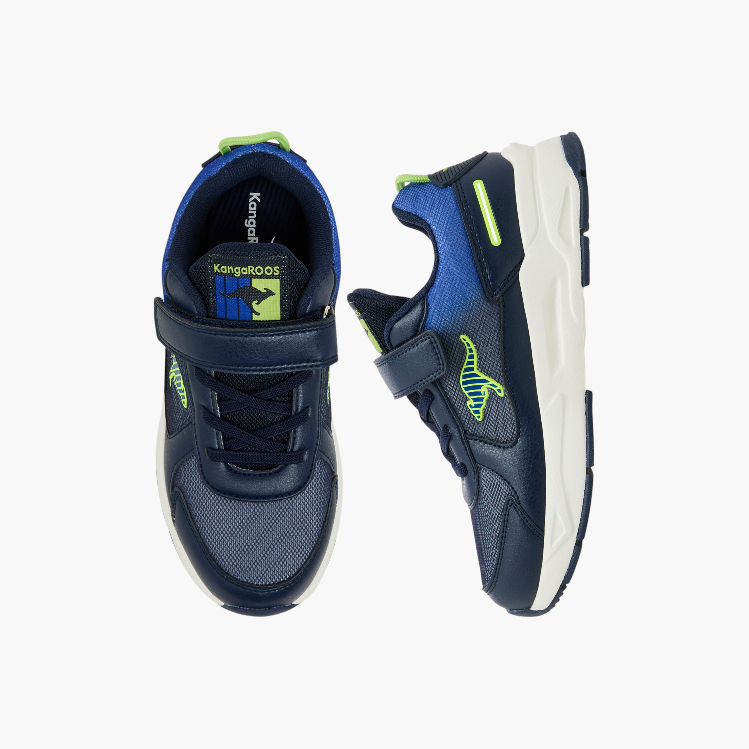 Kangaroos Boys Hook & Loop Breathable Walking Shoes-boys-shoes-sneakers-image-1