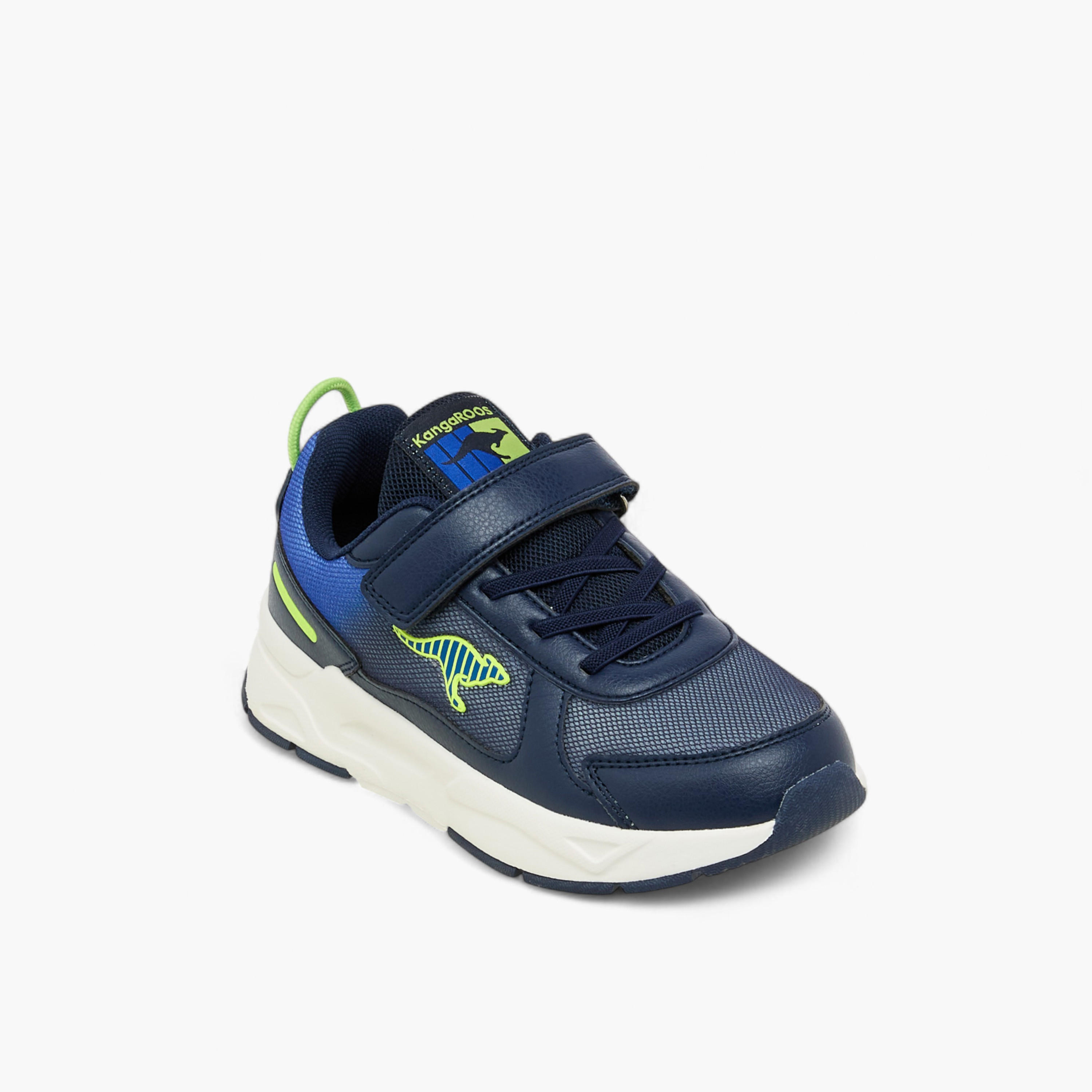 Kangaroos Boys Hook & Loop Breathable Walking Shoes-boys-shoes-sneakers-image-2