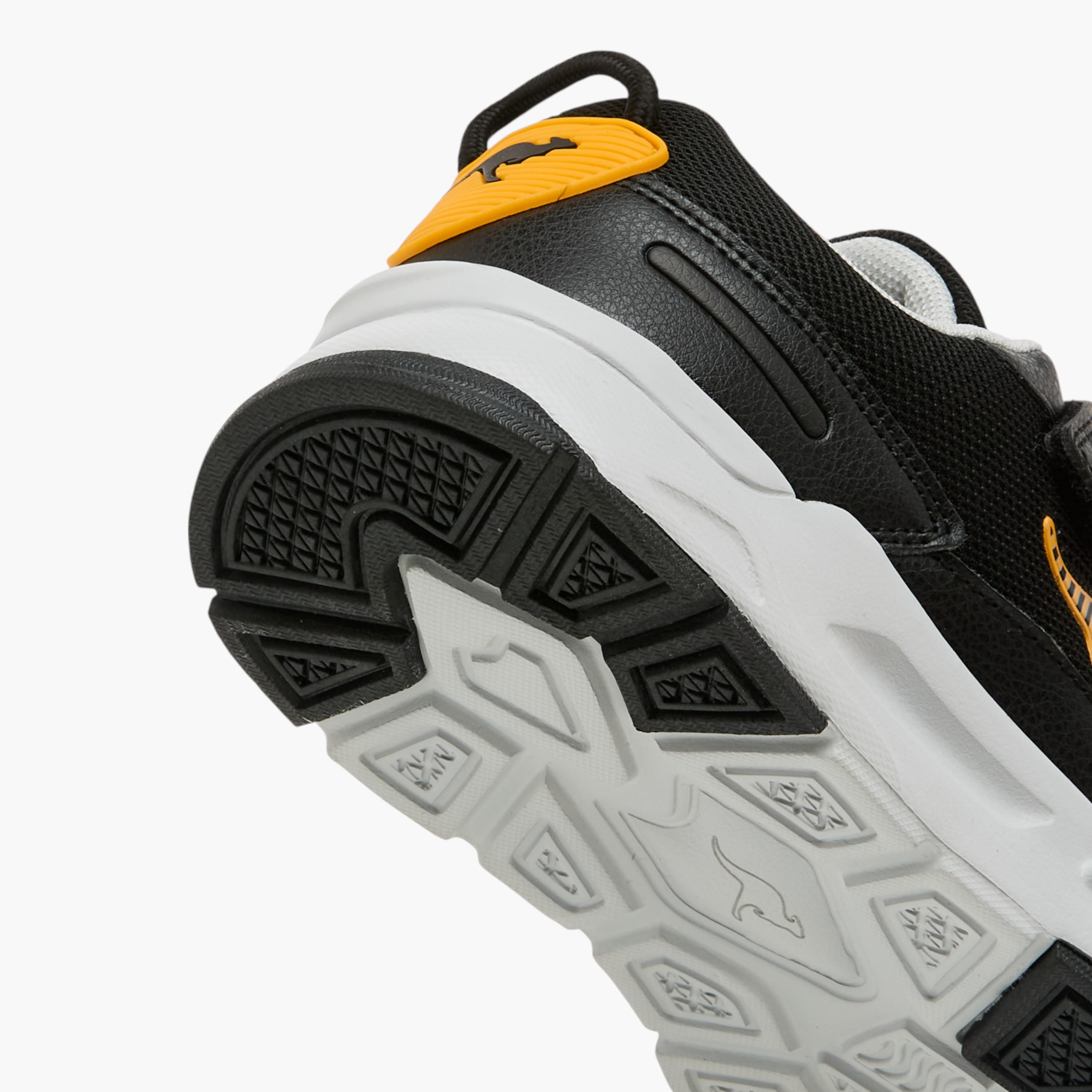 KangaROOS Kids' Panelled Sneakers with Hook and Loop Closure - RAVE 1-boys-shoes-sneakers-image-5