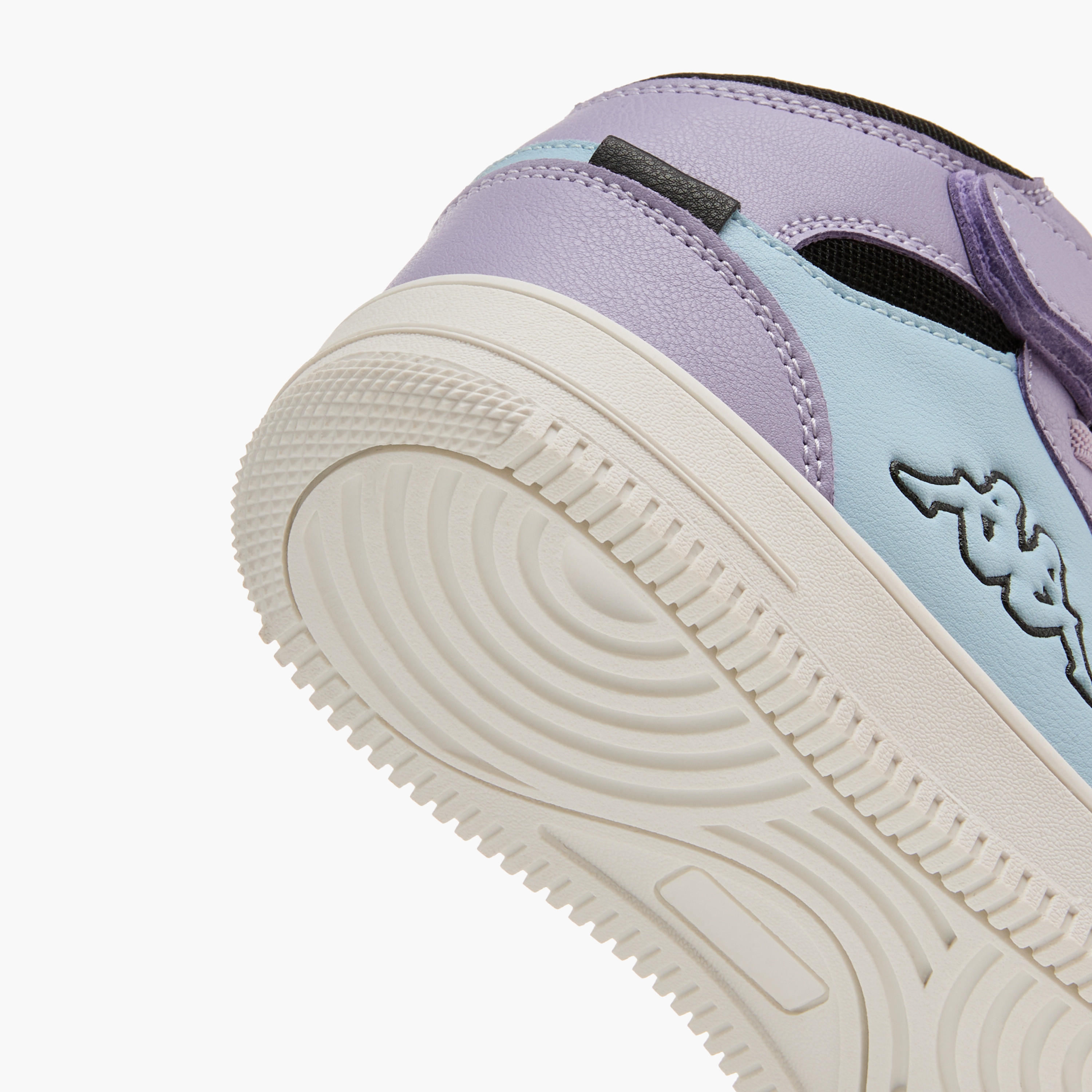 Kappa Girls' Colourblock Sneakers with Hook and Loop Closure-girls-shoes-sneakers-image-5