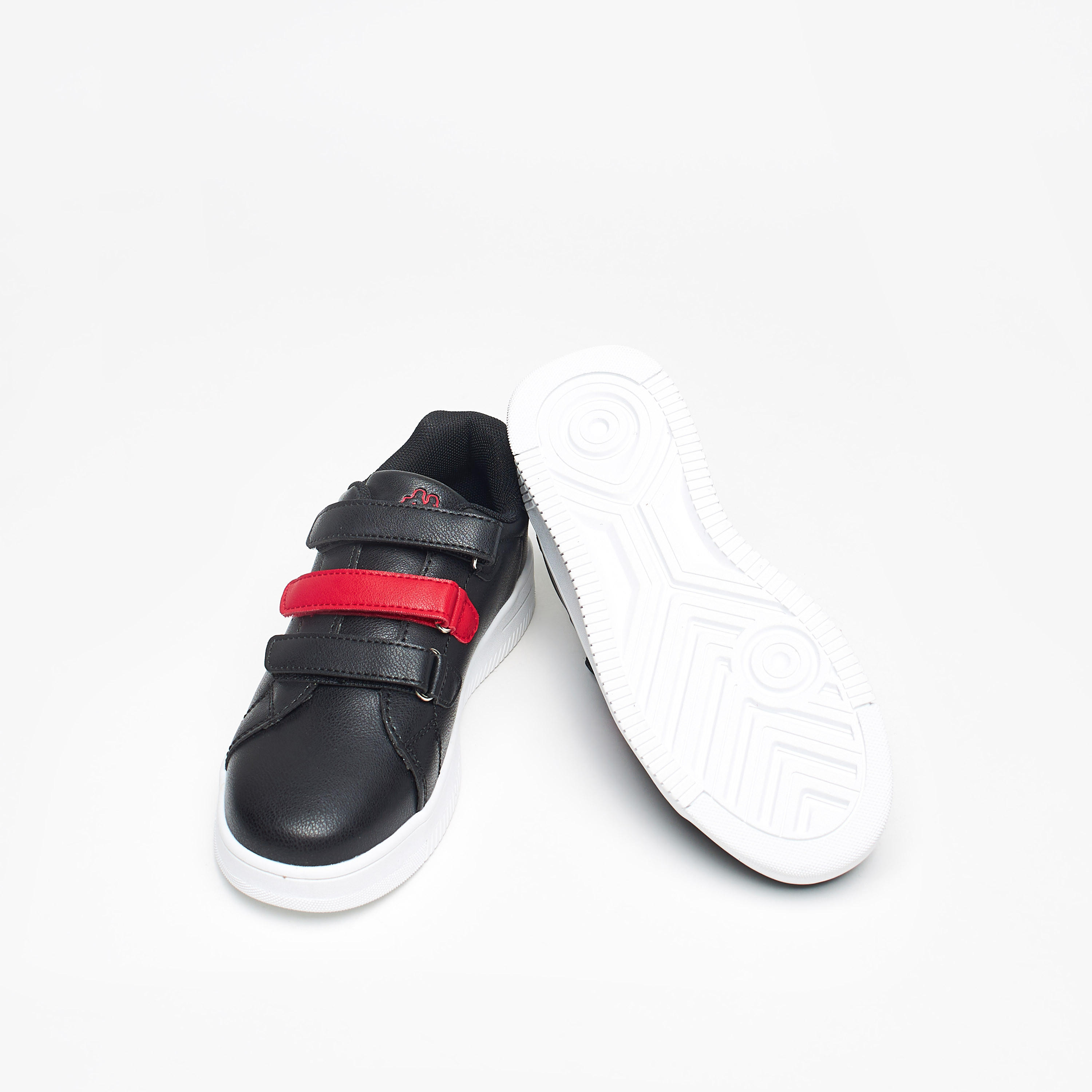 Kappa Kids' Low Ankle Sneakers with Hook and Loop Closure-sports-boys-shoes-image-2