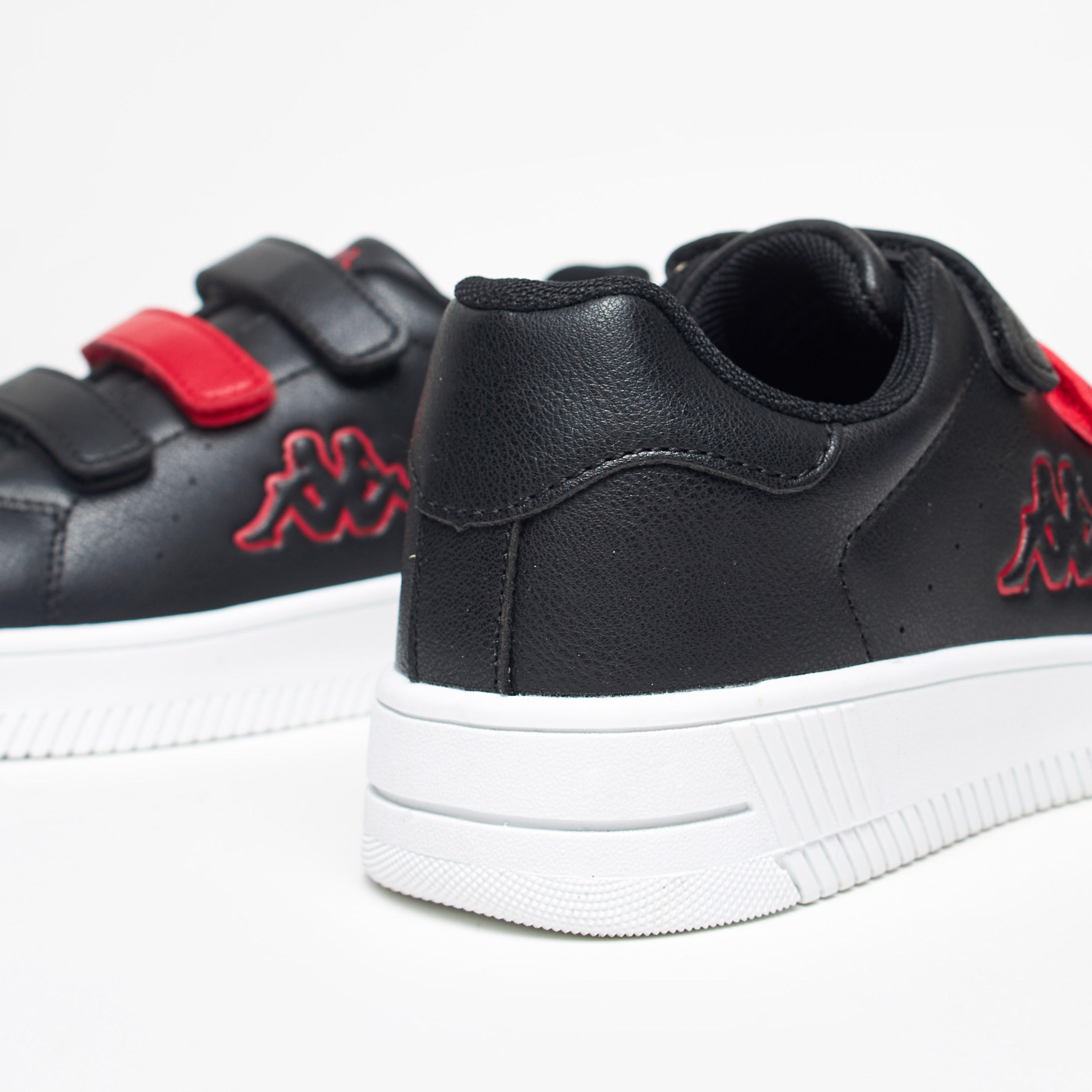 Kappa Kids' Low Ankle Sneakers with Hook and Loop Closure-sports-boys-shoes-image-3