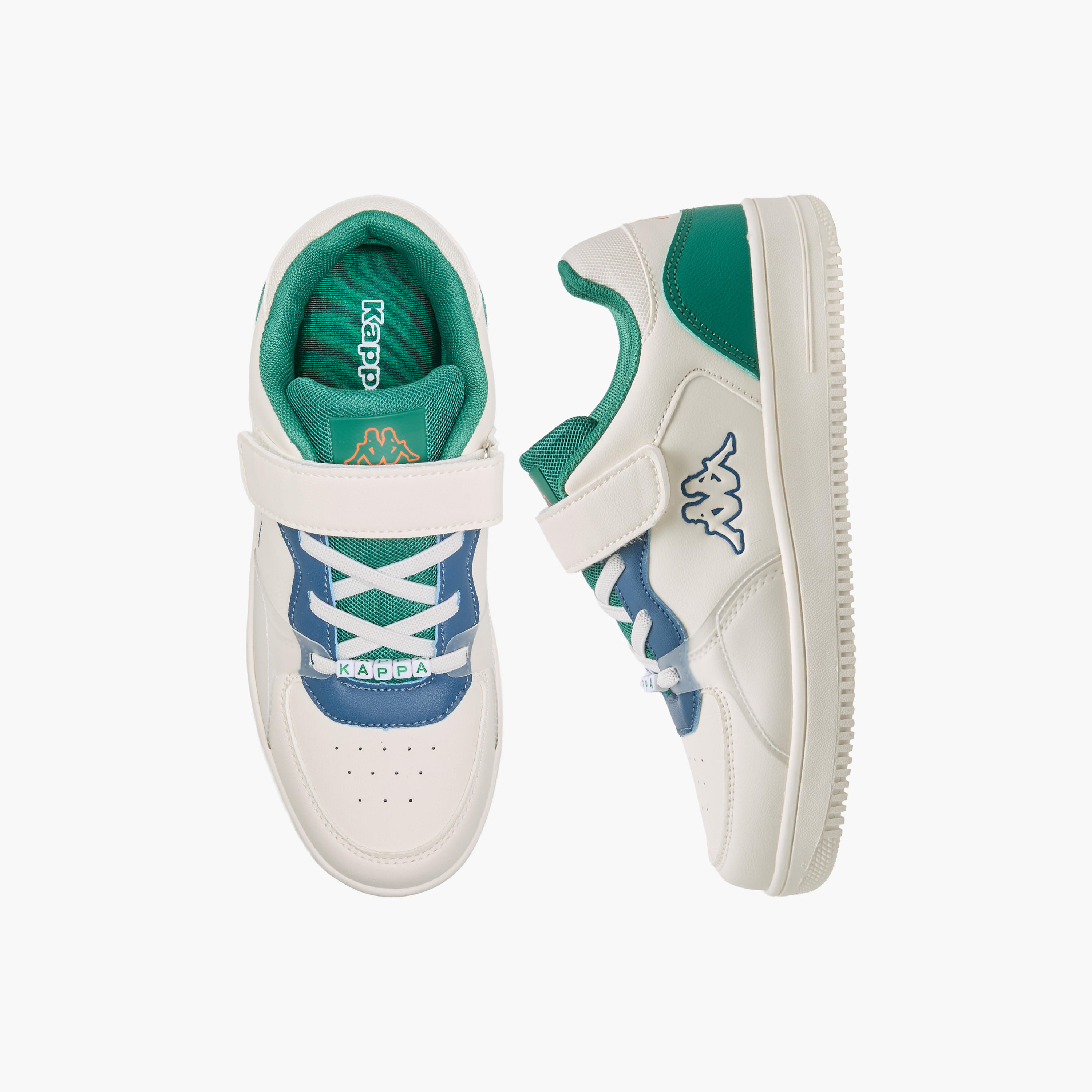 Kappa Boys Hook & Loop Sports Shoes-boys-shoes-sports-image-1