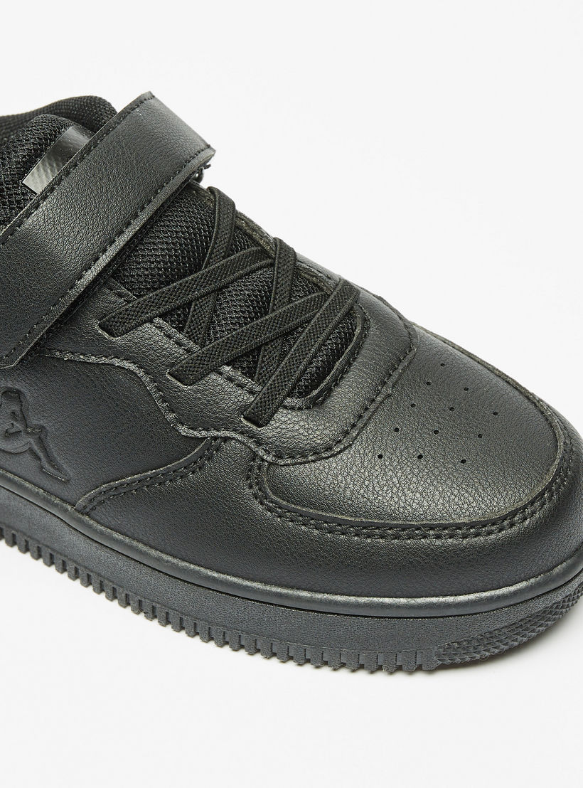 Kappa Kids Detail Hook and Loop Closure Sports Shoes with Cushioning-girls-shoes-sneakers-image-5