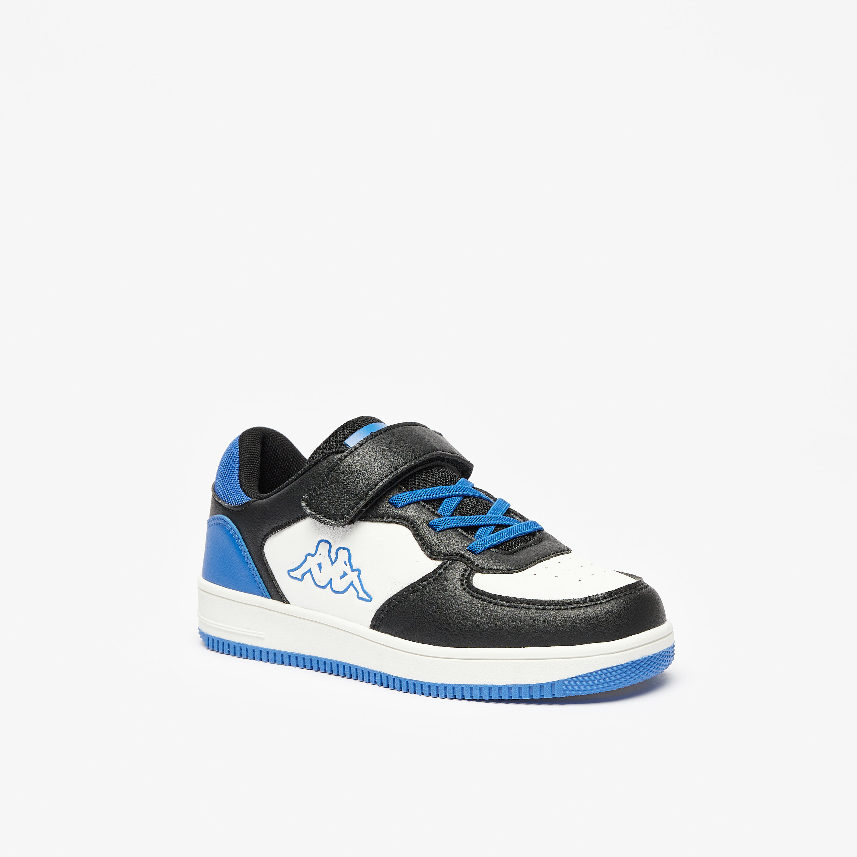 Kappa Kids Detail Hook and Loop Closure Sports Shoes with Cushioning-girls-shoes-sneakers-image-1