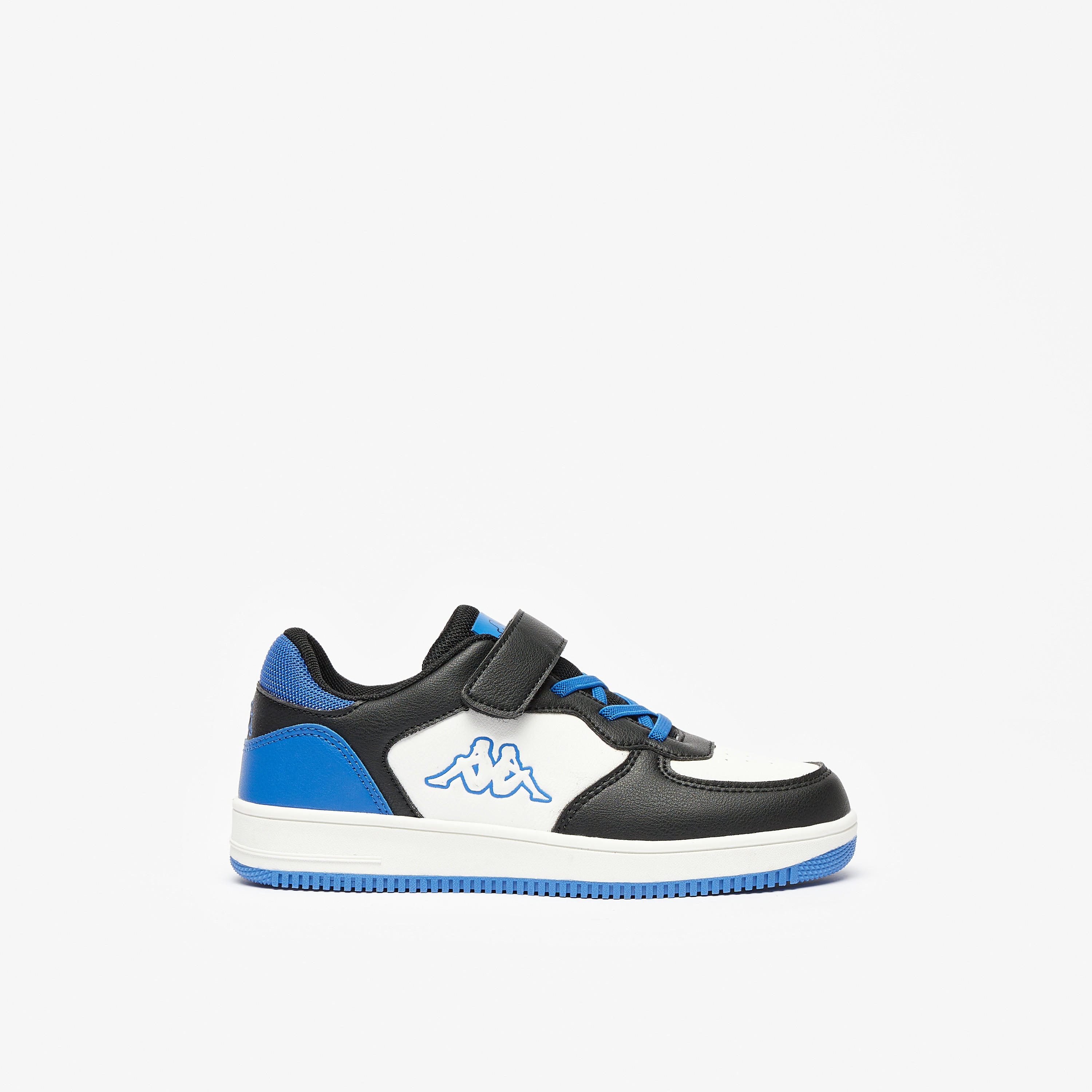 Kappa Kids Detail Hook and Loop Closure Sports Shoes with Cushioning-girls-shoes-sneakers-image-3