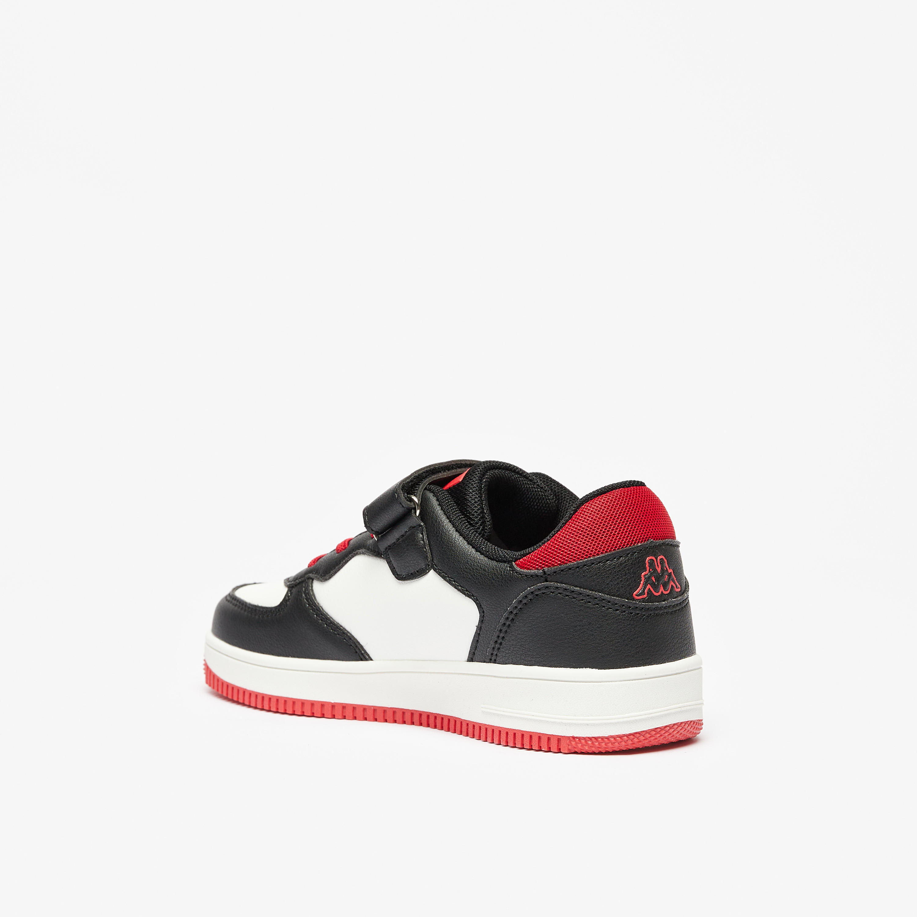 Kappa Kids Detail Hook and Loop Closure Sports Shoes with Cushioning-girls-shoes-sneakers-image-2