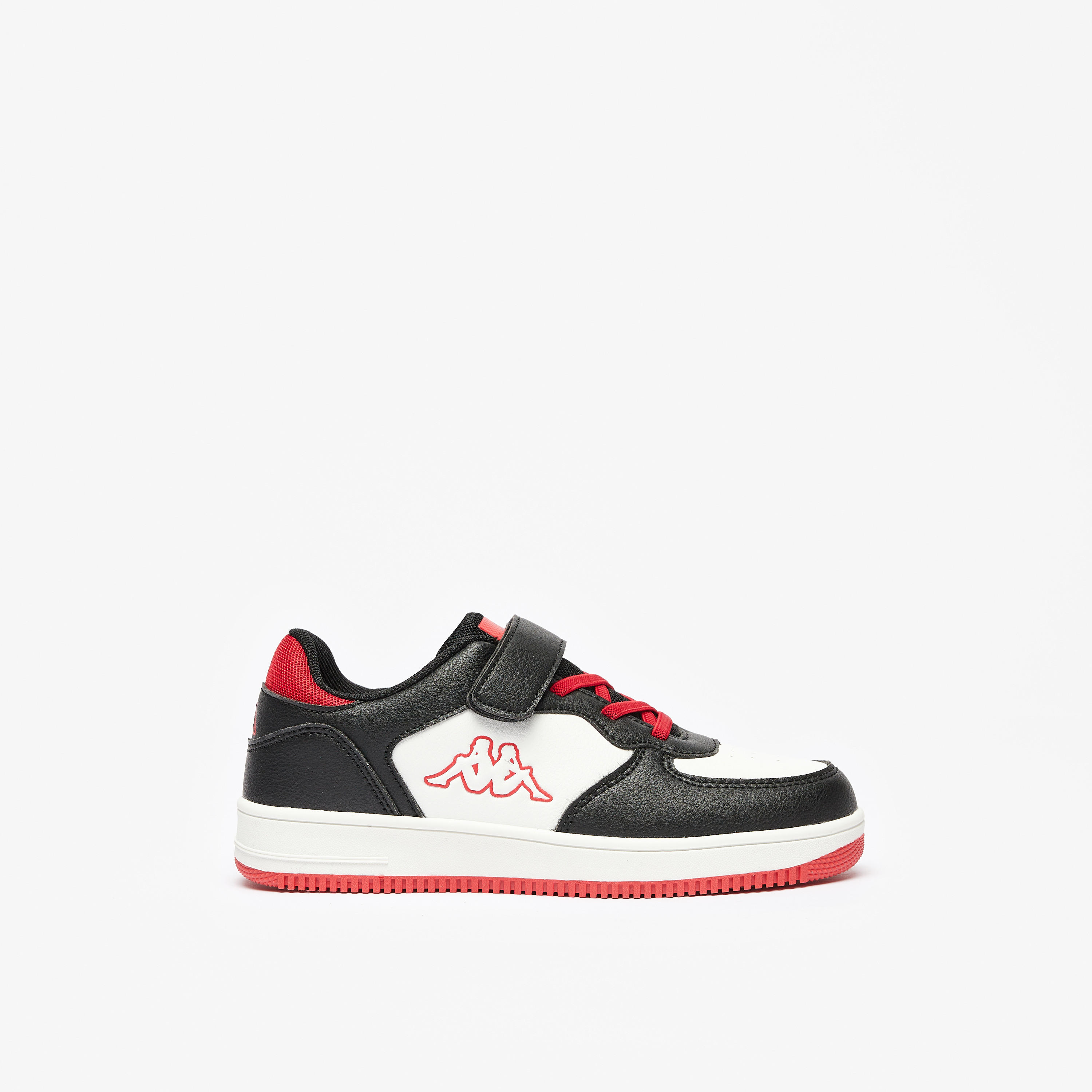 Kappa Kids Detail Hook and Loop Closure Sports Shoes with Cushioning-girls-shoes-sneakers-image-3
