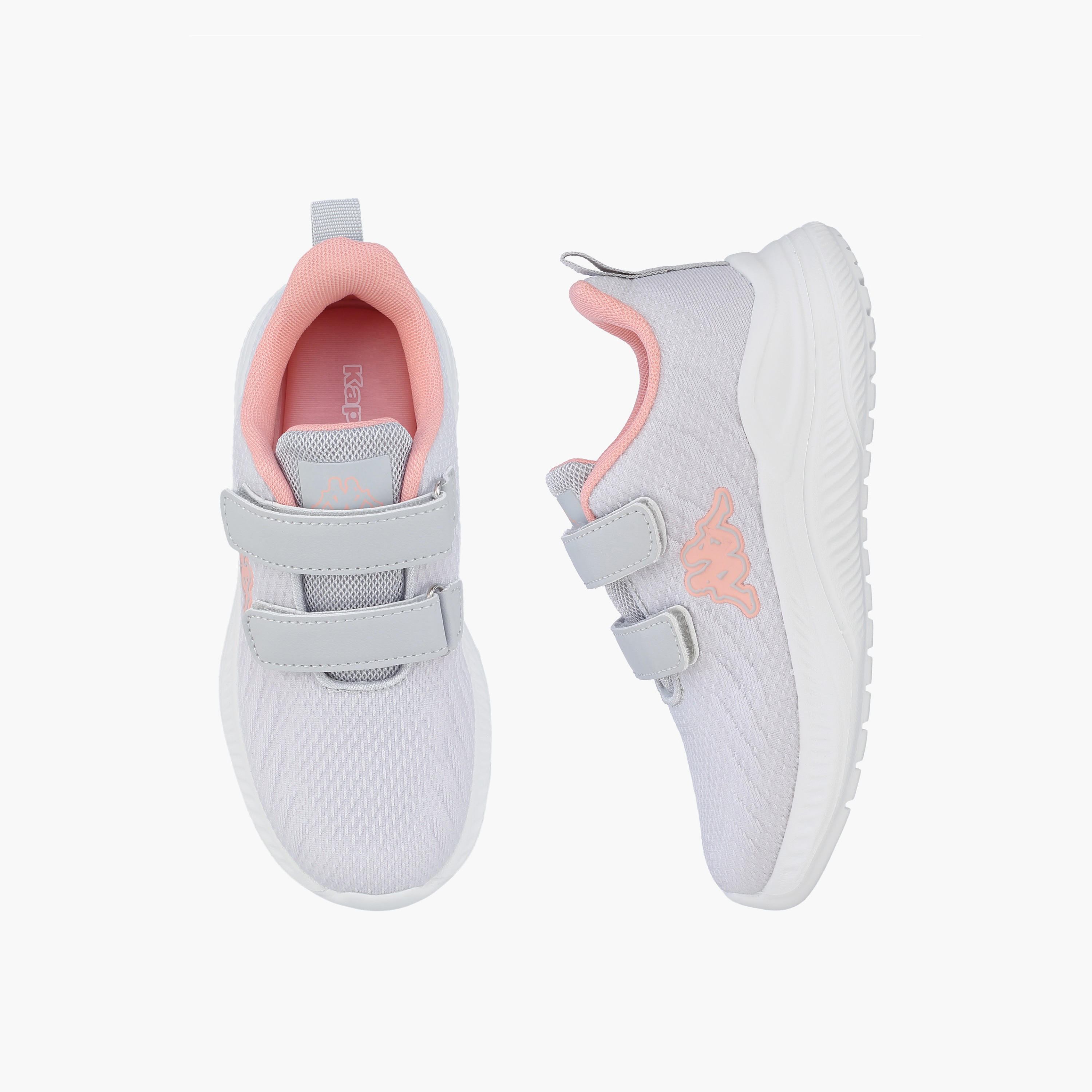 Kappa Girls Hook & Loop Sports Shoes-girls-shoes-sneakers-image-1